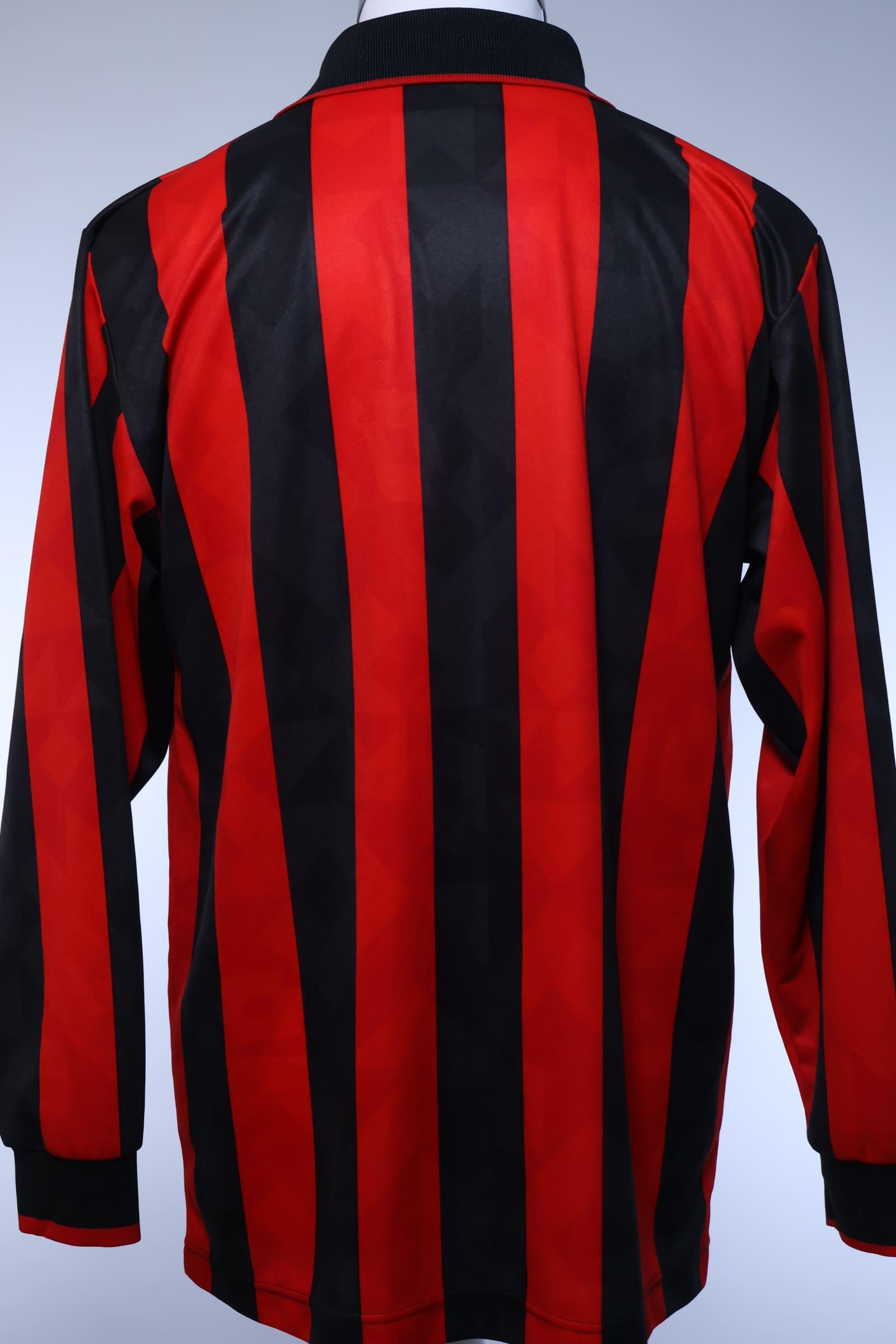 Ac Milan 1995/96 Home Shirt - M- BACK