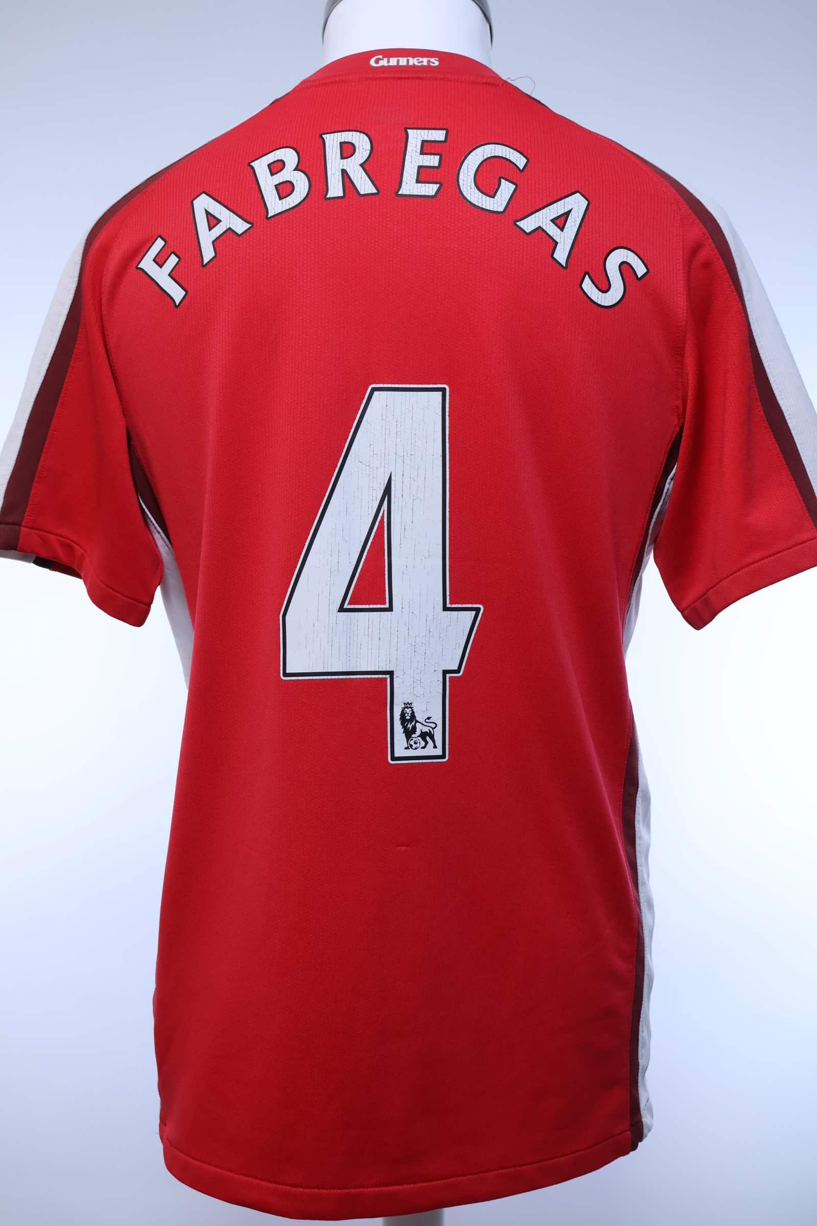 Arsenal Fàbregas #4 2008/10 Home Shirt - S- FRONT