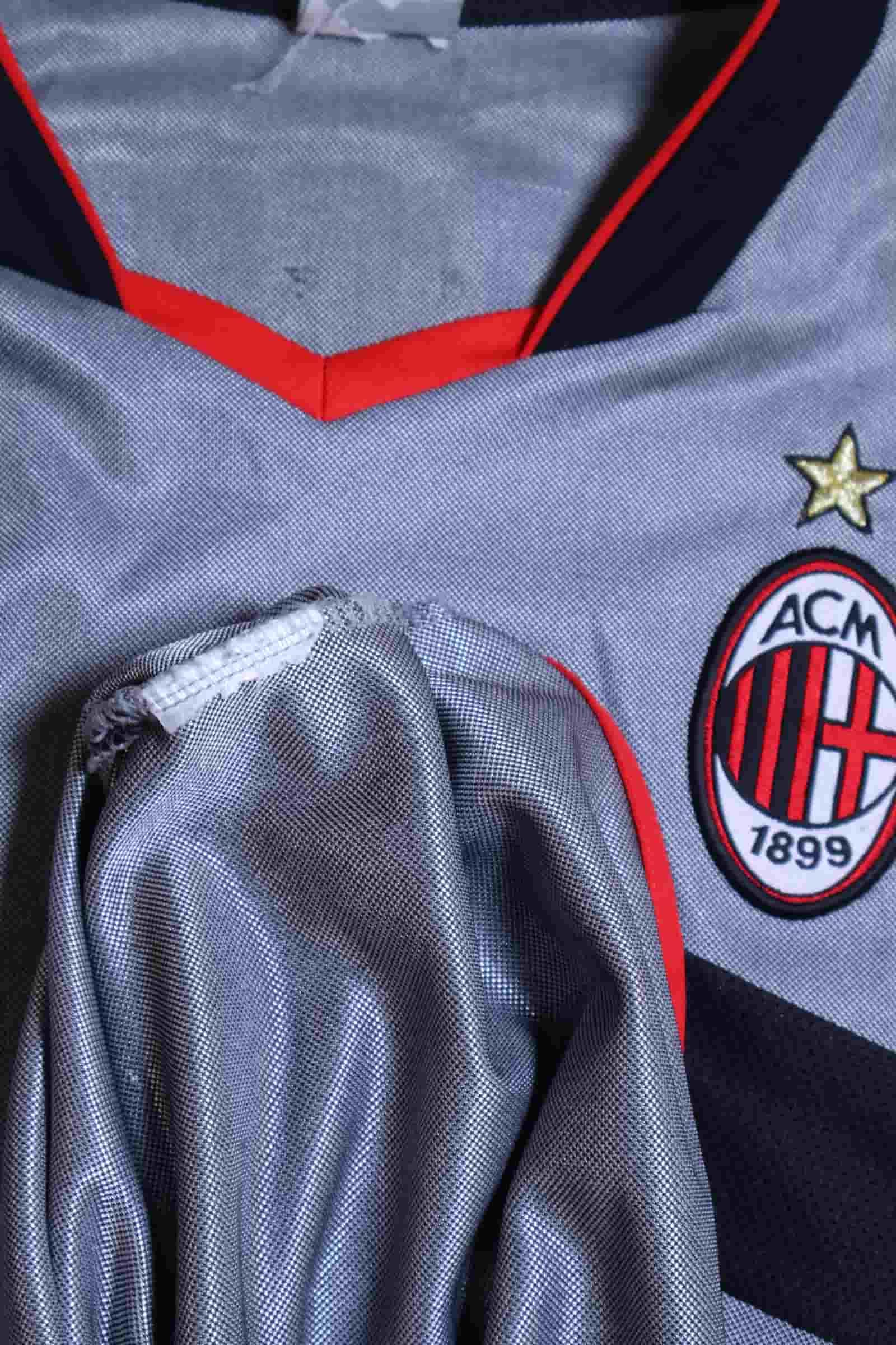 Ac Milan Gattuso #8 2003/04 Third Shirt - Long Sleeve - L- TAGS