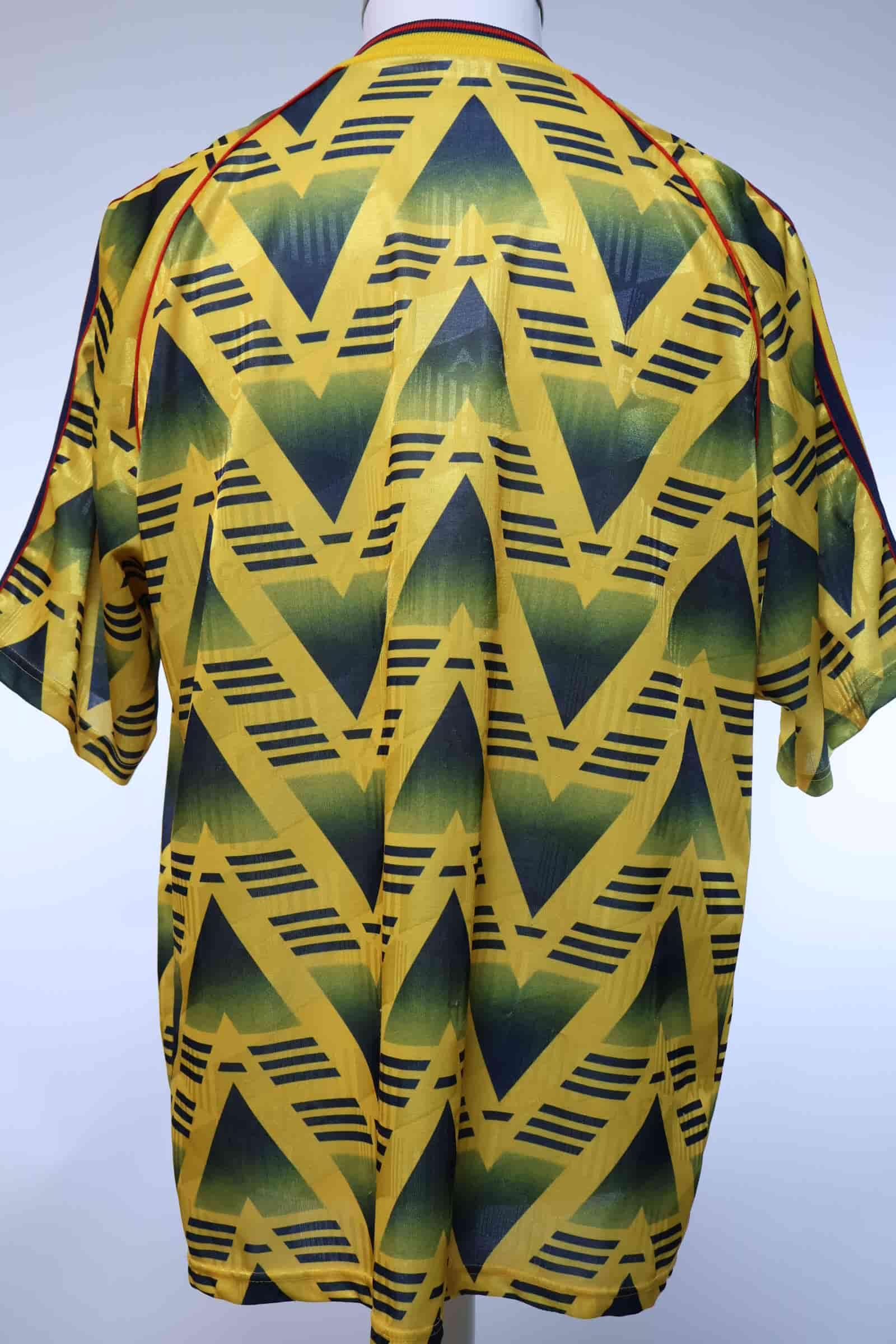 Arsenal 1991/93 Away Shirt - XL- BACK
