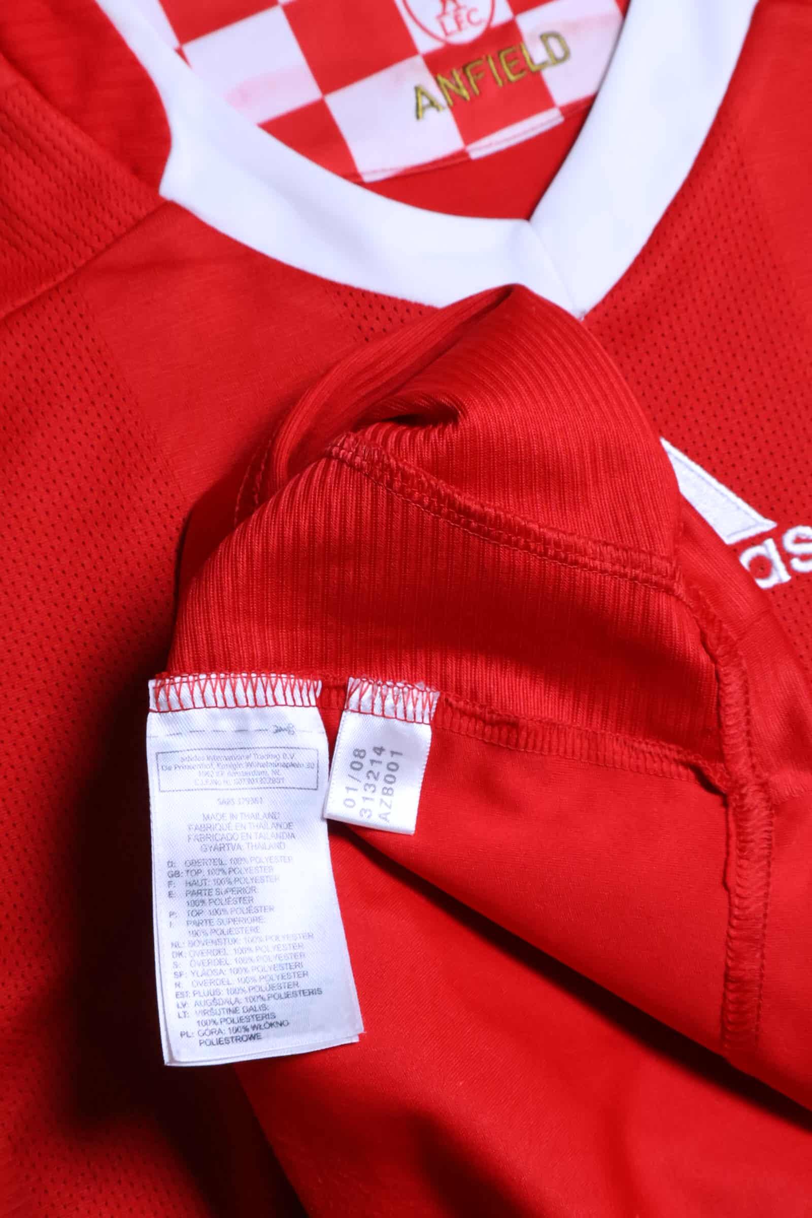 Liverpool F.C Torres #9 2008/10 Home Shirt - L