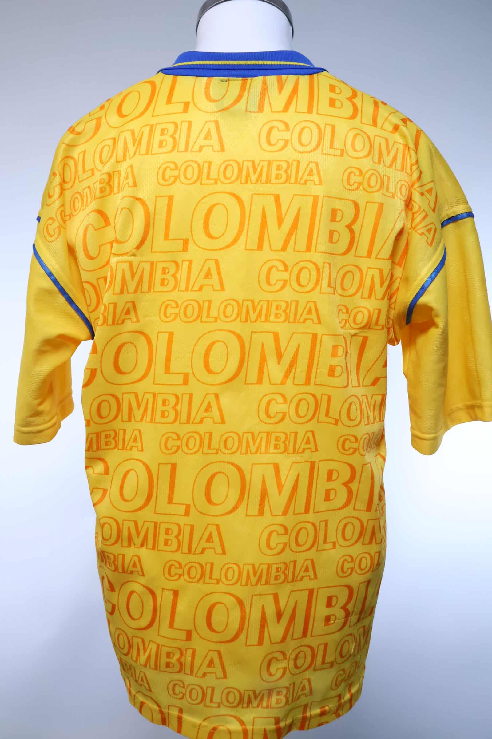 Colombia 1994/95 Home Shirt - L- BACK