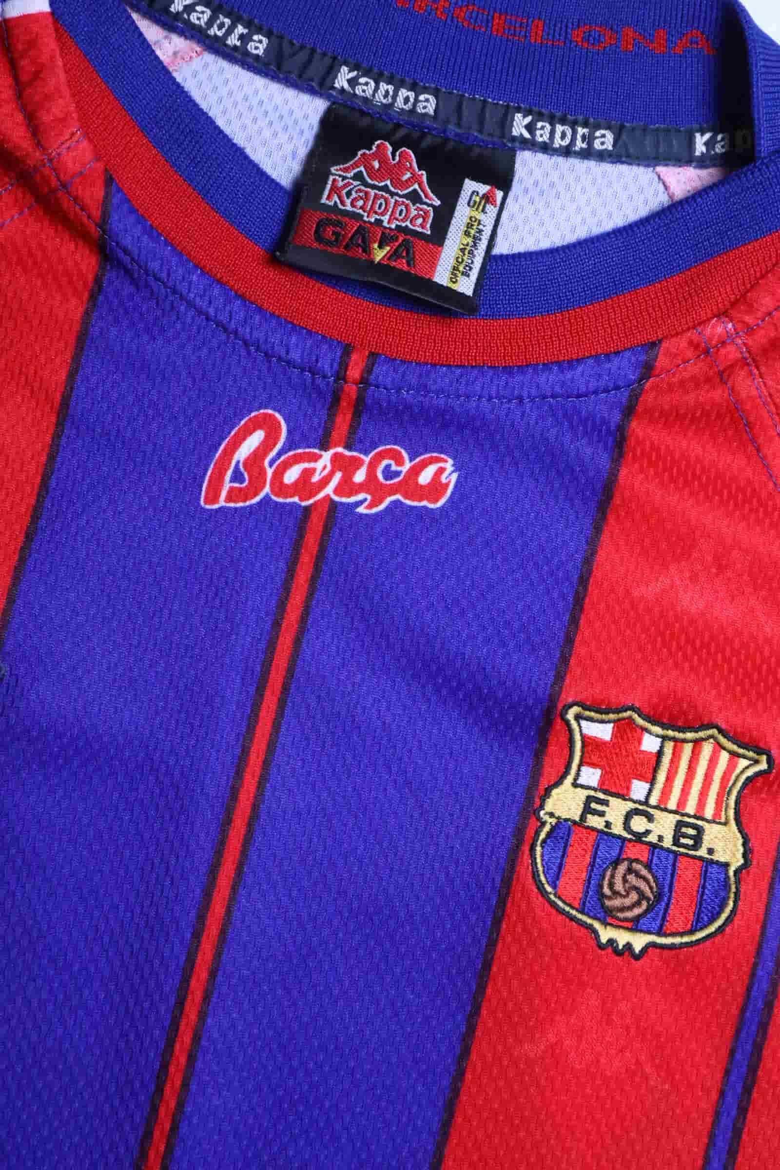 Barcelona 1997/98 Home Shirt - L