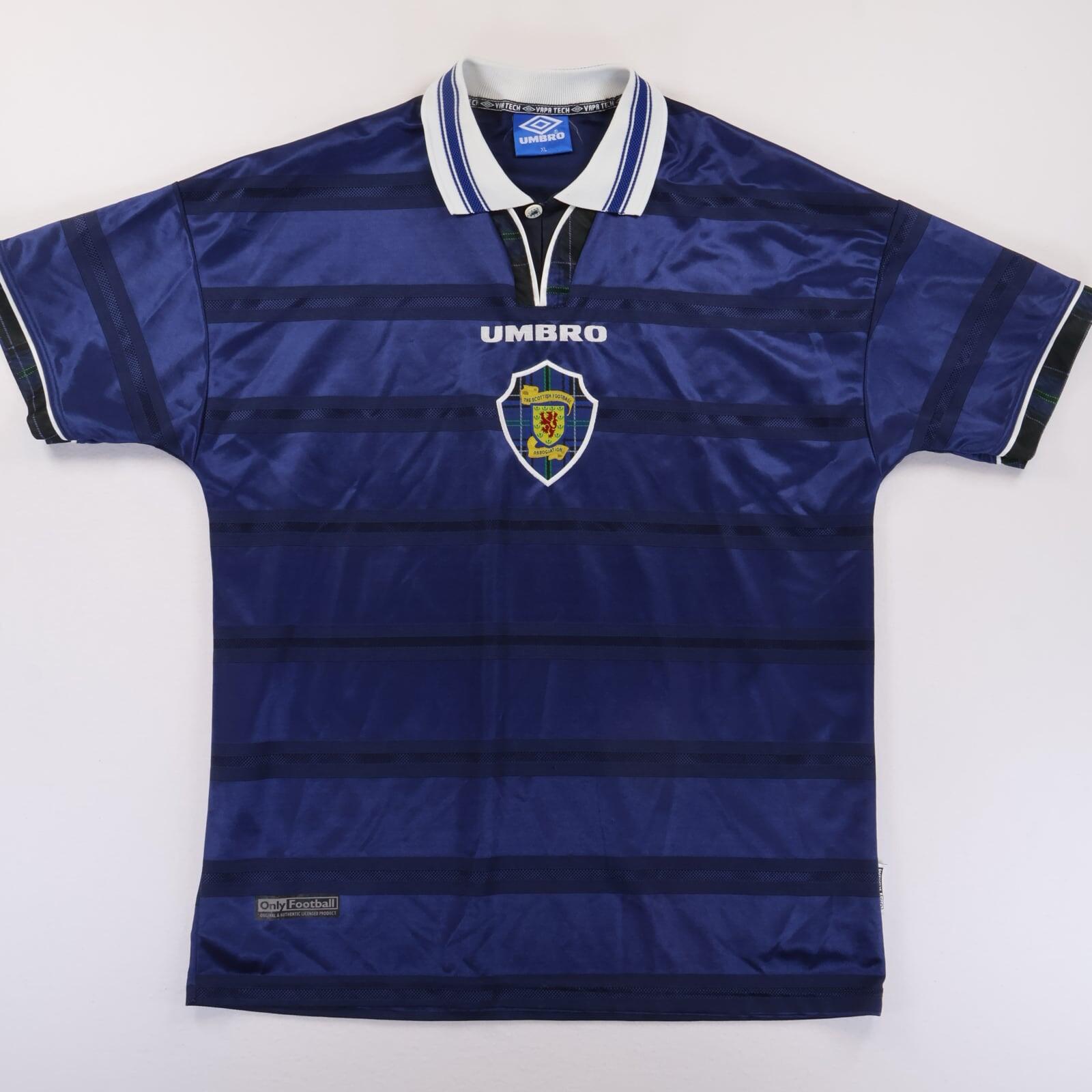 Scotland 1998/00 Home Shirt - XL- FRONT