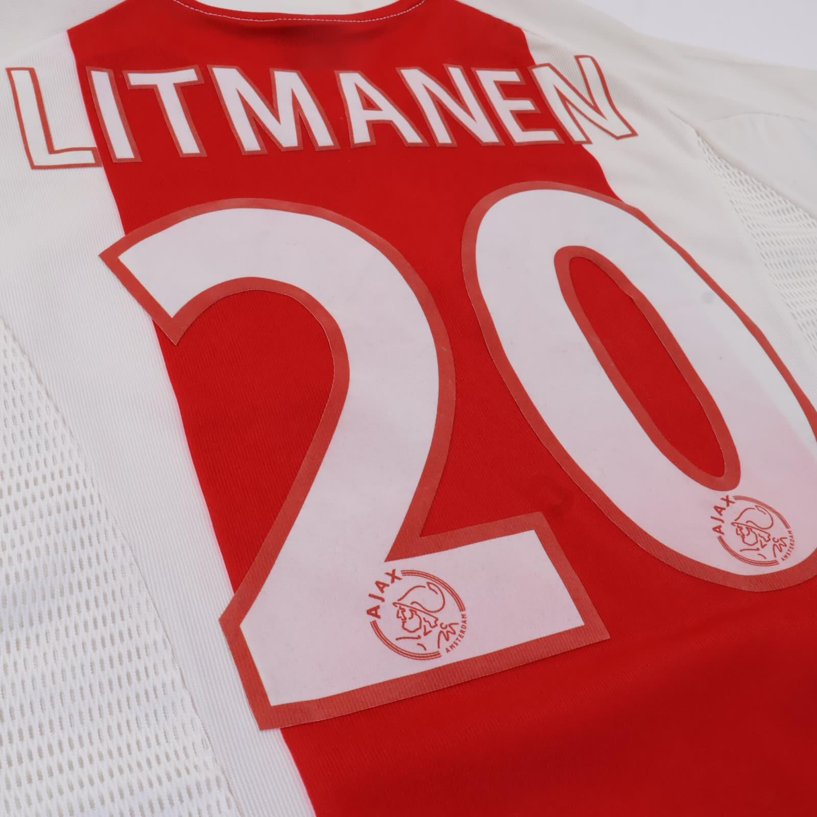 Ajax Litmanen #20 2002/03 Home Shirt - XL