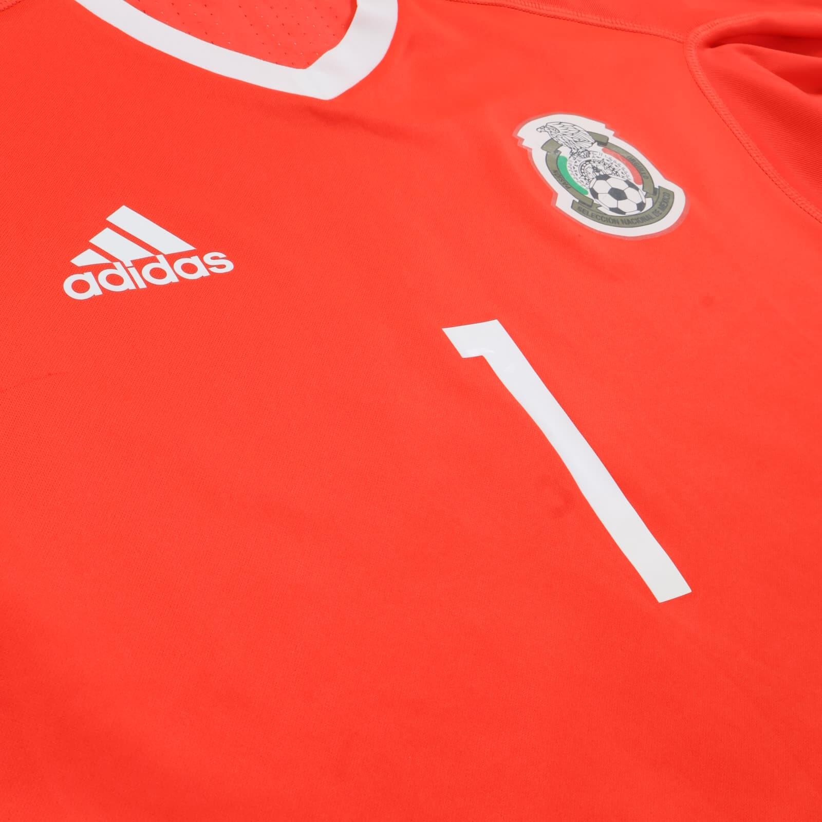Mexico J. Corona #1 2011/ Goalkeeper Shirt - Player Issue - M