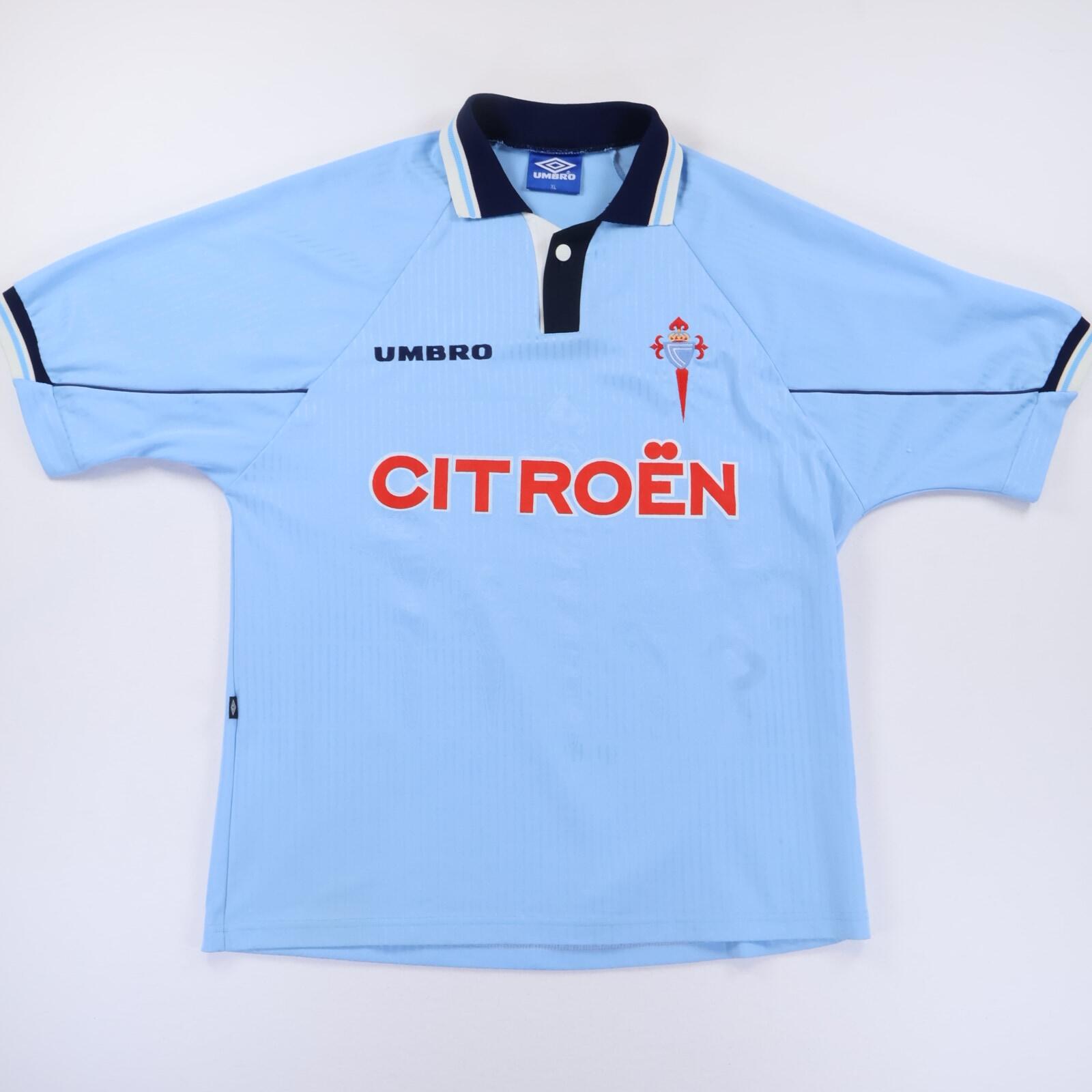 Celta Vigo 1997/98 Home Shirt - XL- FRONT