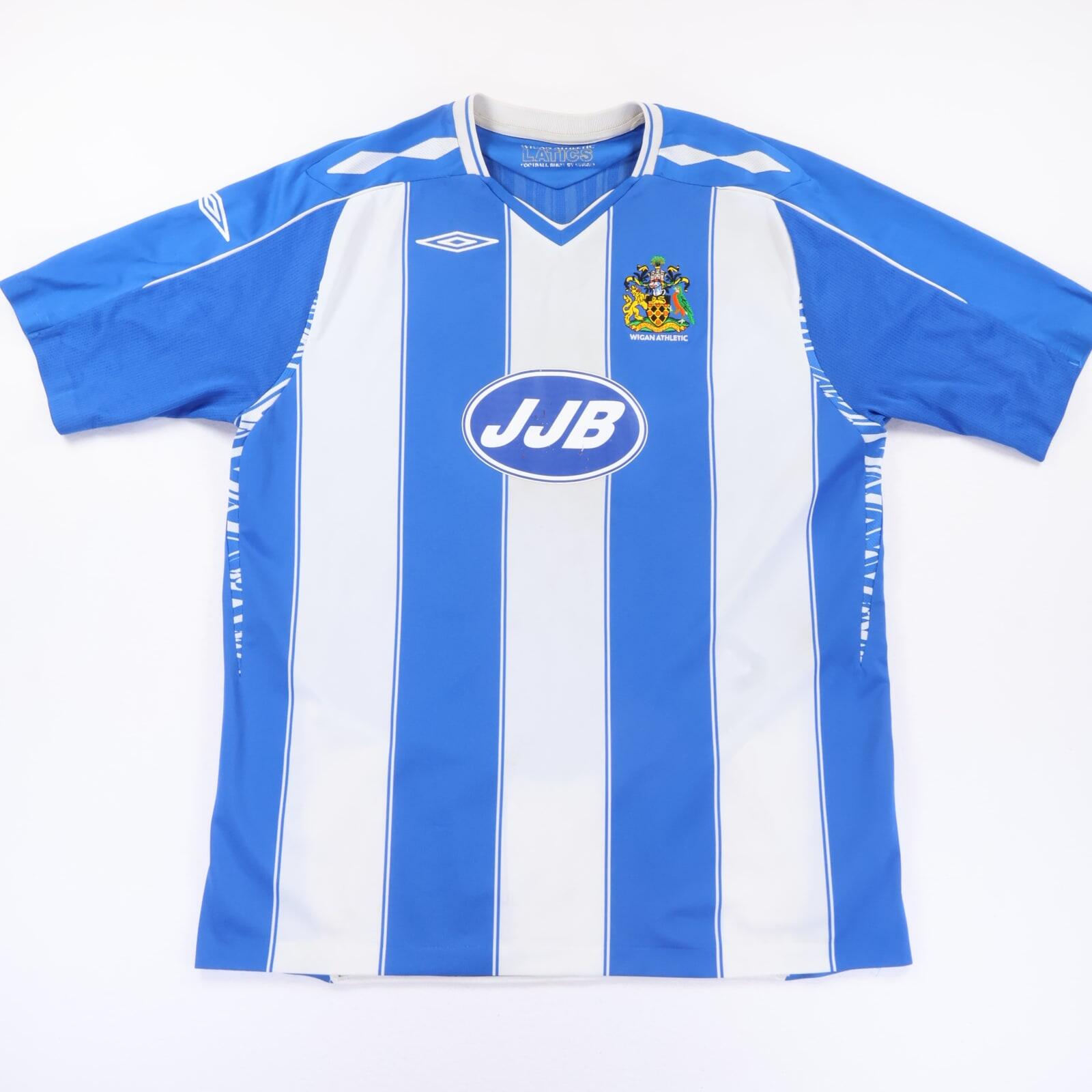 Wigan Athletic 2007/08 Home Shirt - XXL- FRONT