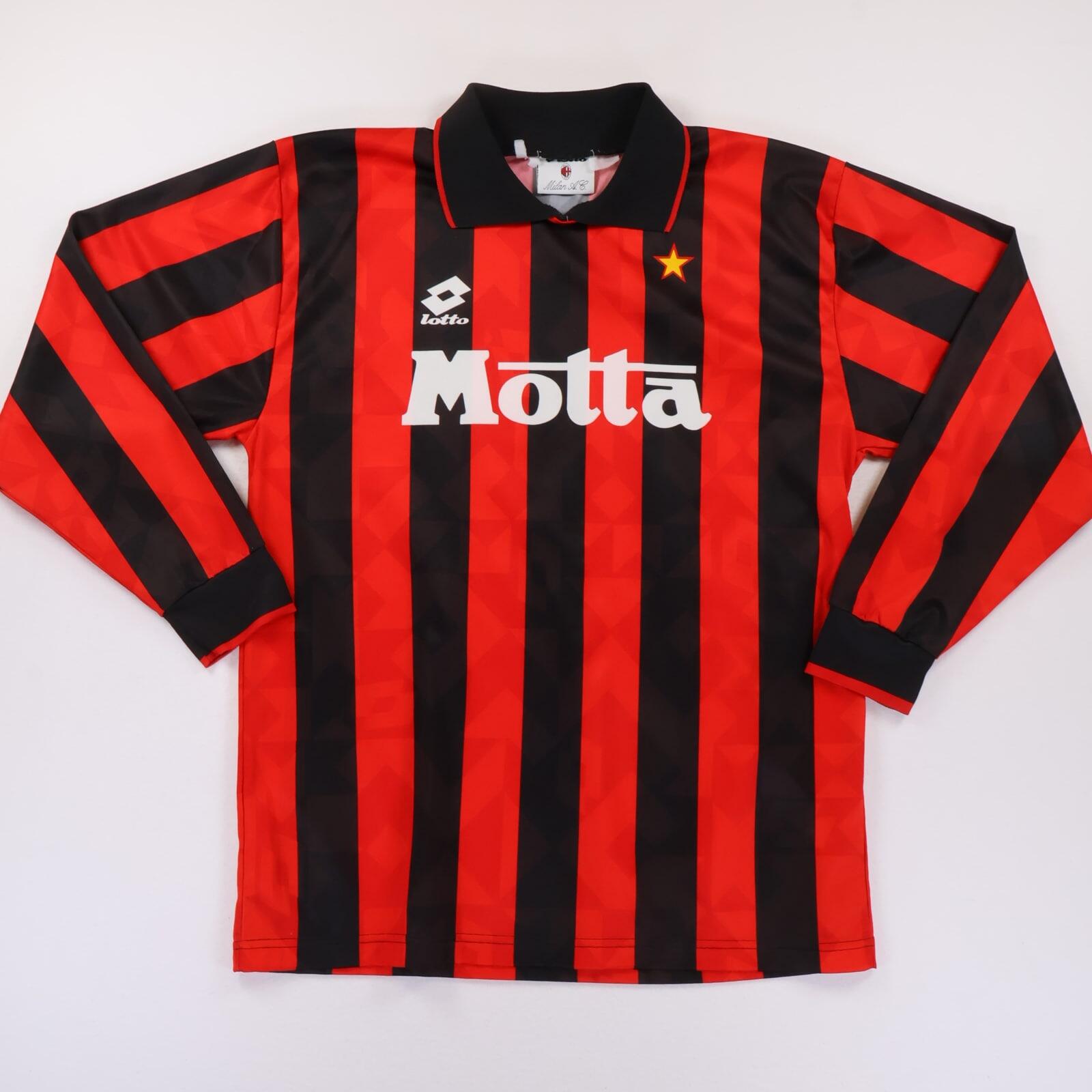 Ac Milan 1993/95 Home Shirt - L- FRONT