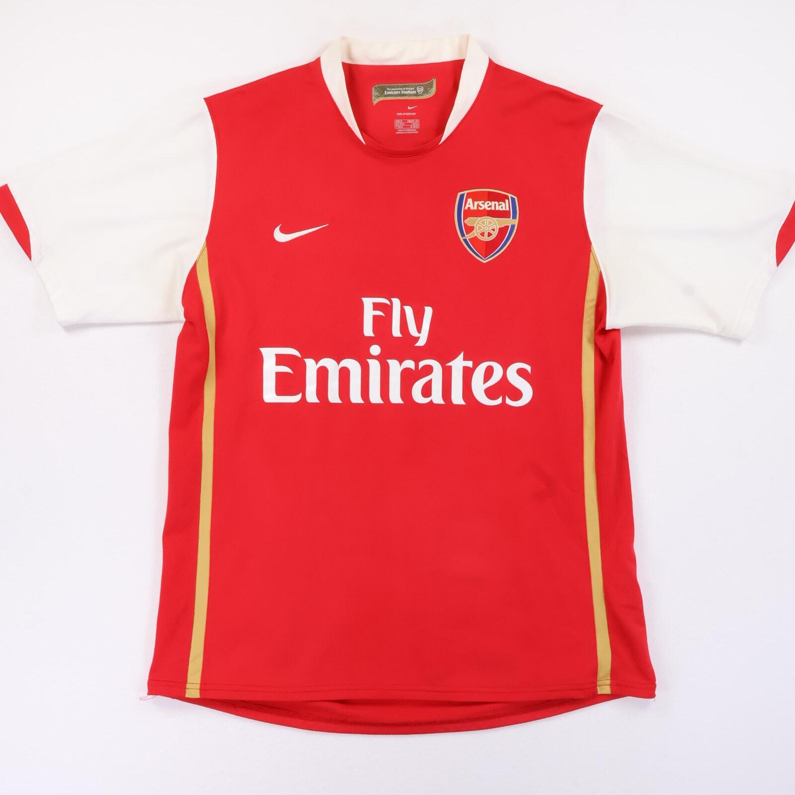 Arsenal 2006/08 Home Shirt - M- FRONT