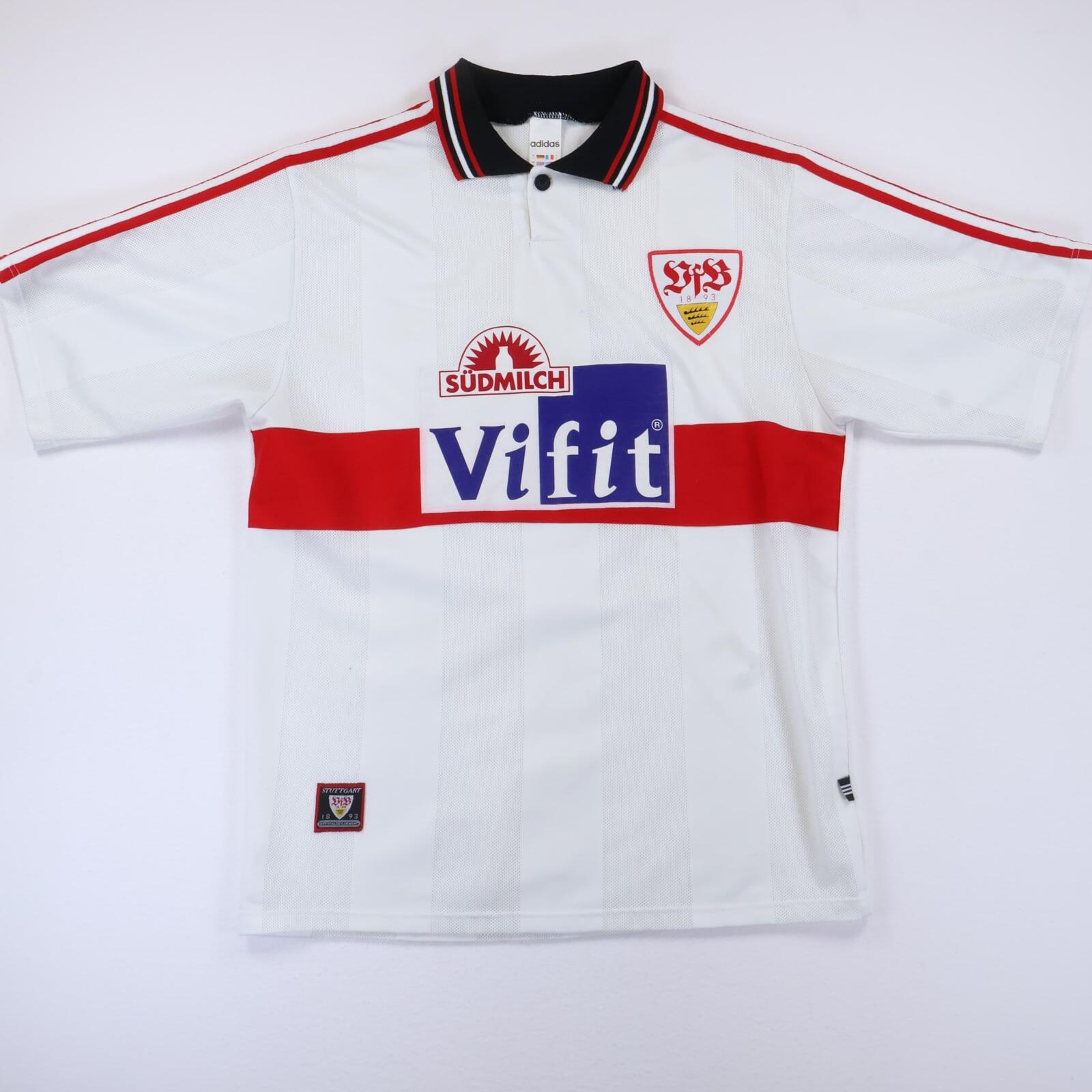 Stuttgart 1996/97 Home Shirt - L- FRONT