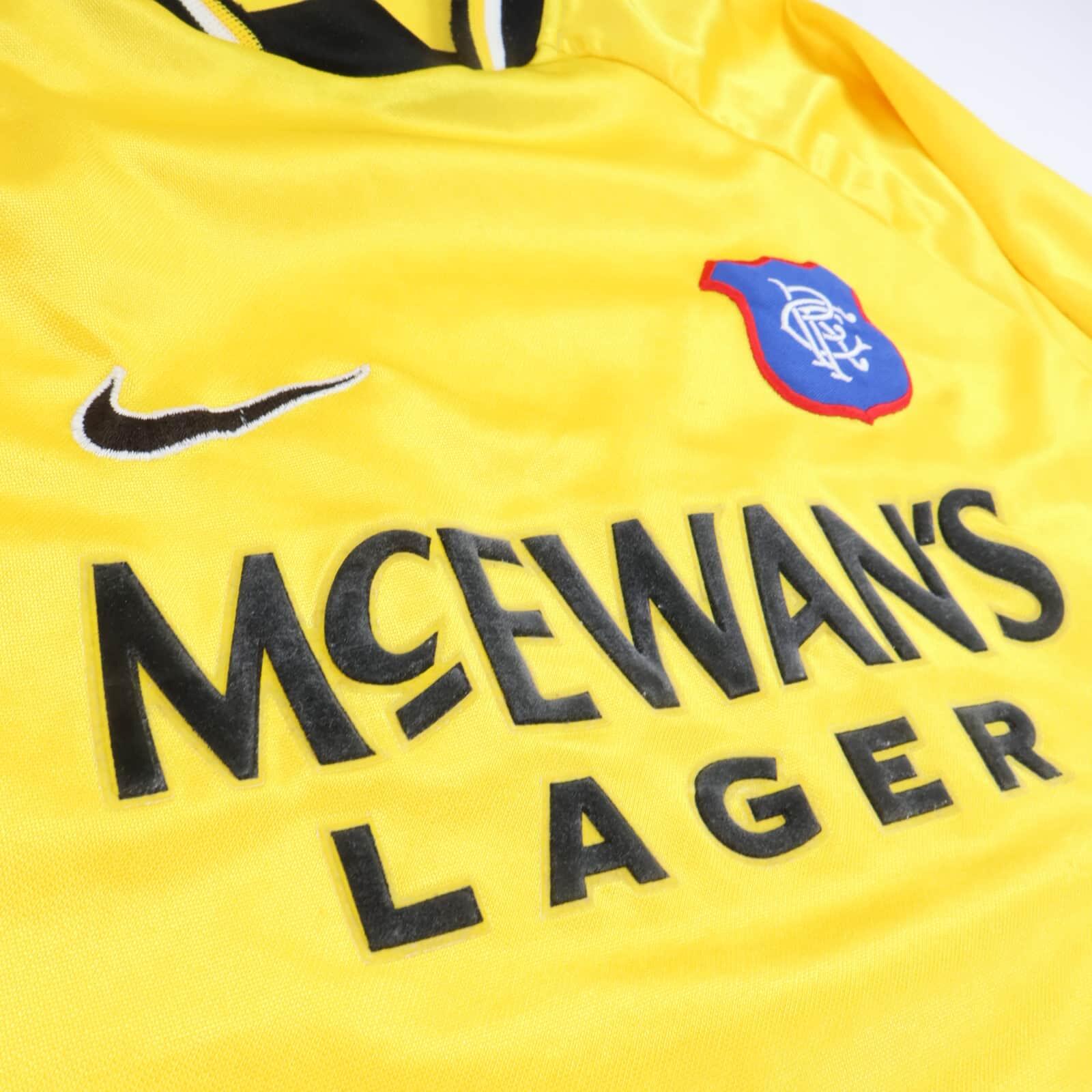 Rangers Fc 1997/99 Goalkeeper Shirt - M