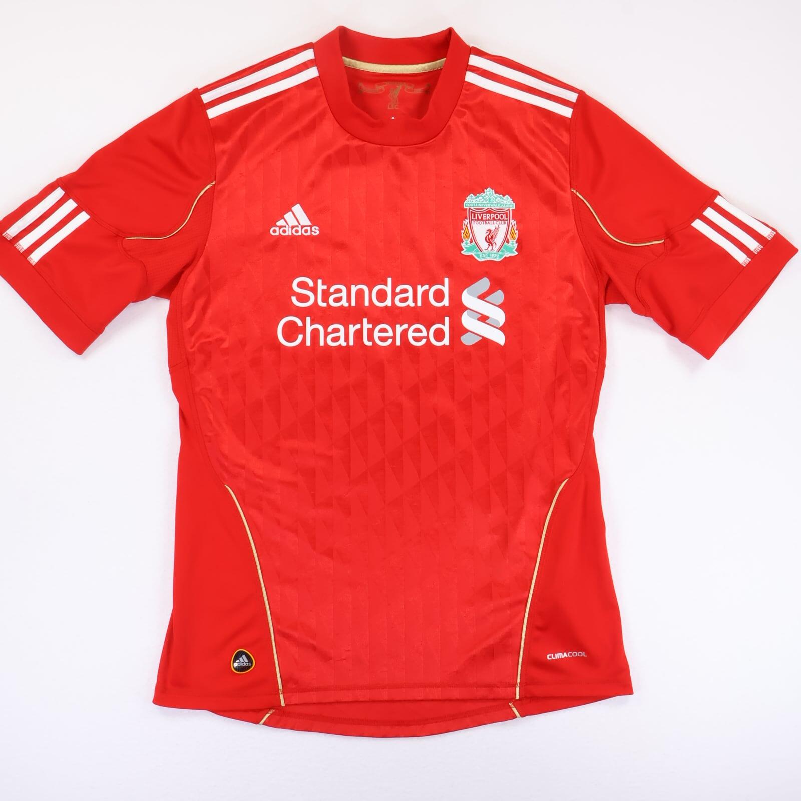 Liverpool F.C 2010/11 Home Shirt - M- FRONT