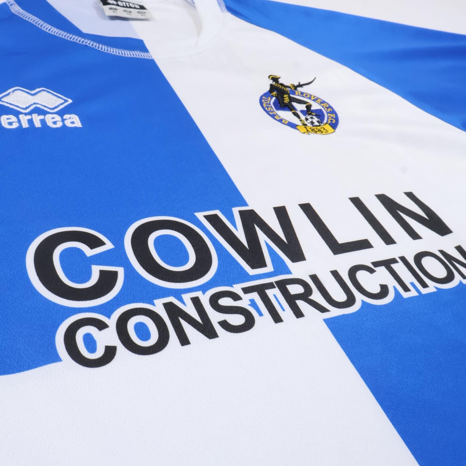 Bristol Rovers 2007/08 Home Shirt - XL- BACK