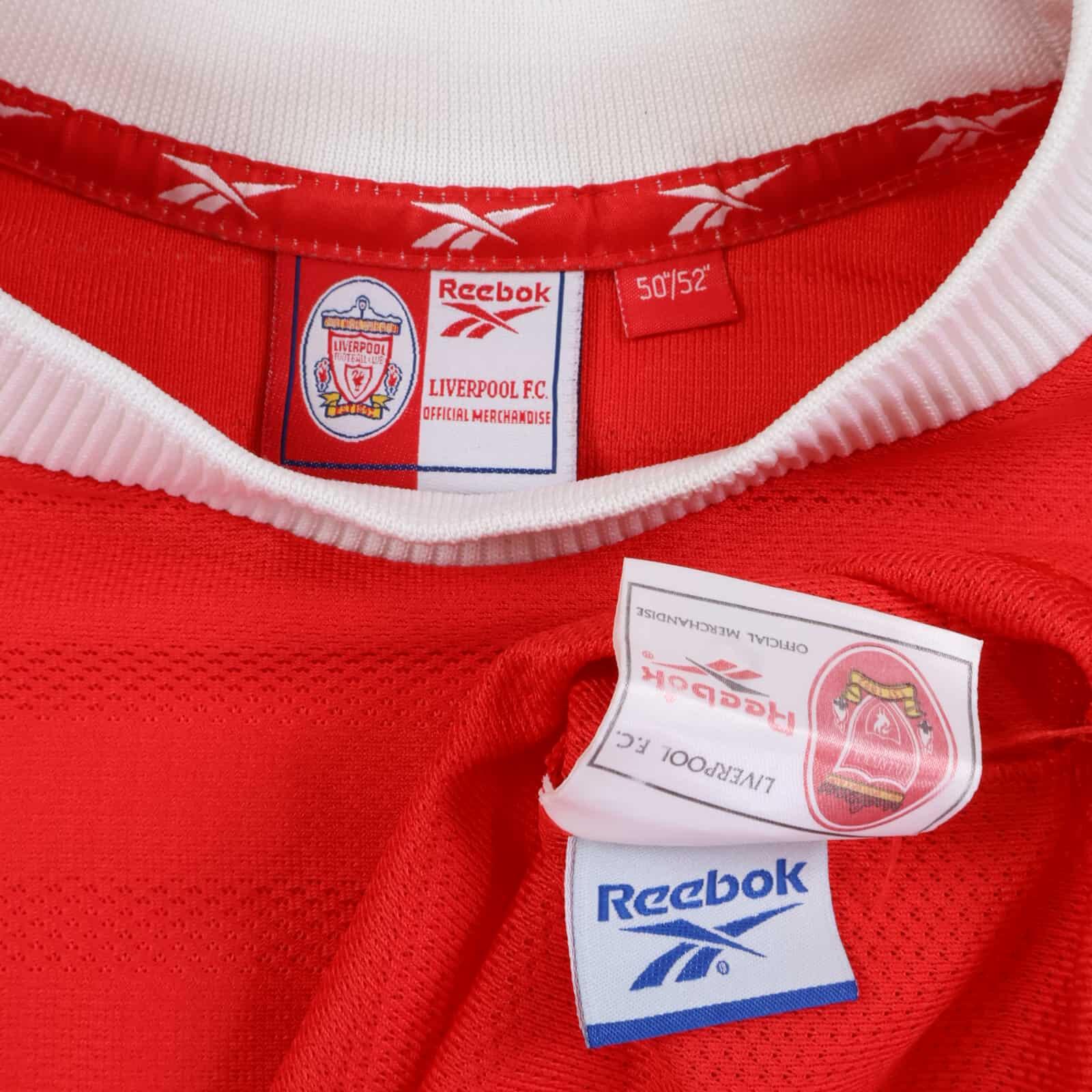 Liverpool F.C 1996/00 Home Shirt - 4XL