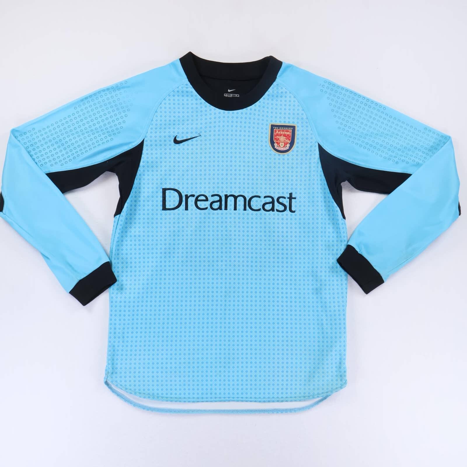 Arsenal 2000/01 Goalkeeper Shirt - Y14-16- FRONT