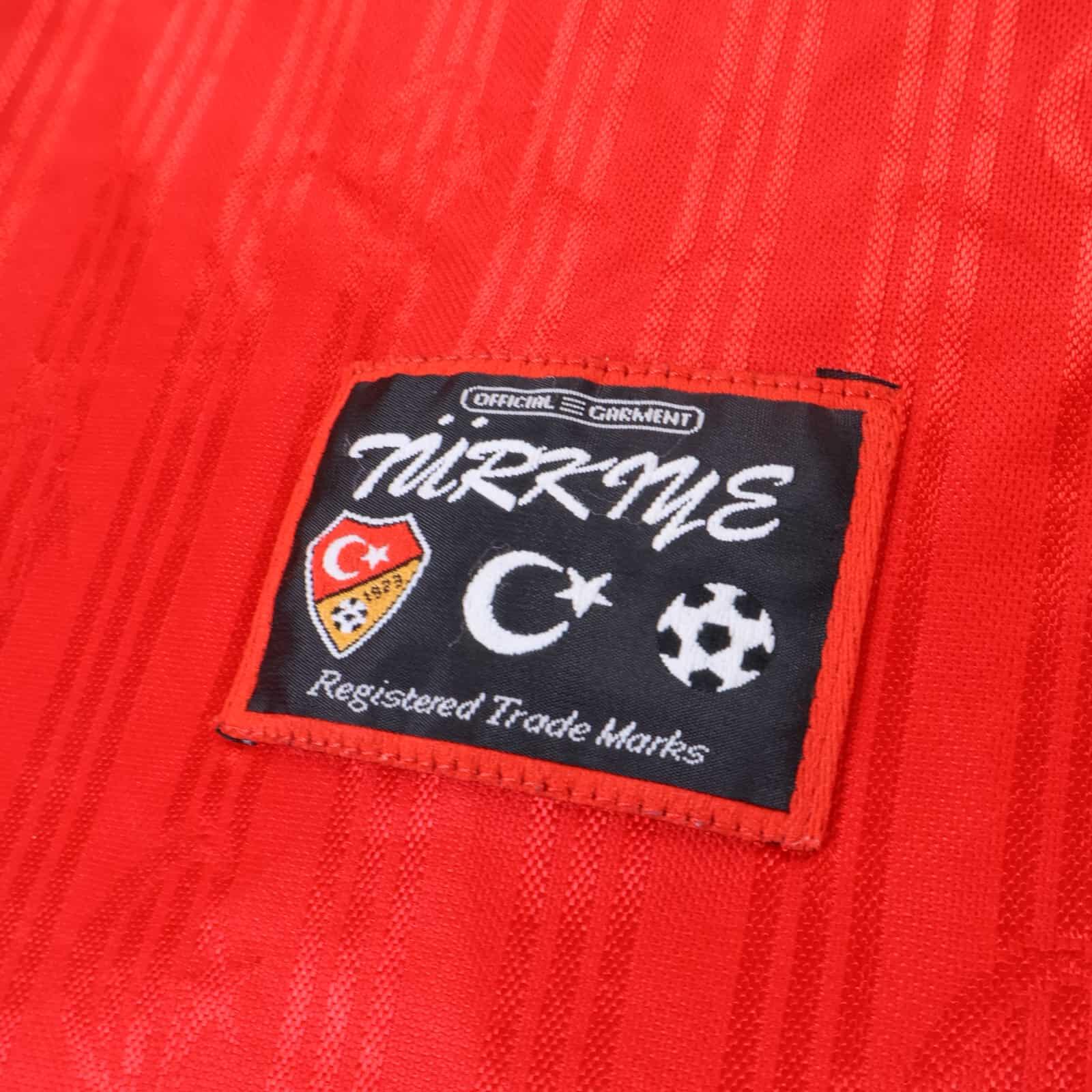 Turkey 1996/97 Home Shirt - XL- BACK