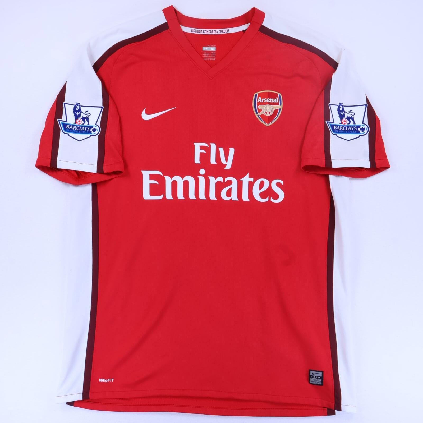 Arsenal 2008/09 Home Shirt - XL- BACK