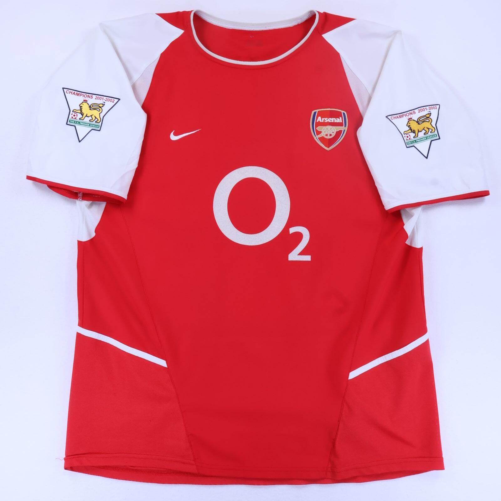 Arsenal 2002/04 Home Shirt - XXL- BACK