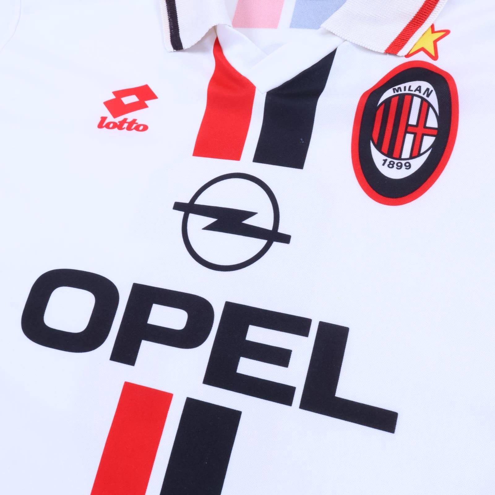 Ac Milan Baresi #6 1995/96 Away Shirt - L