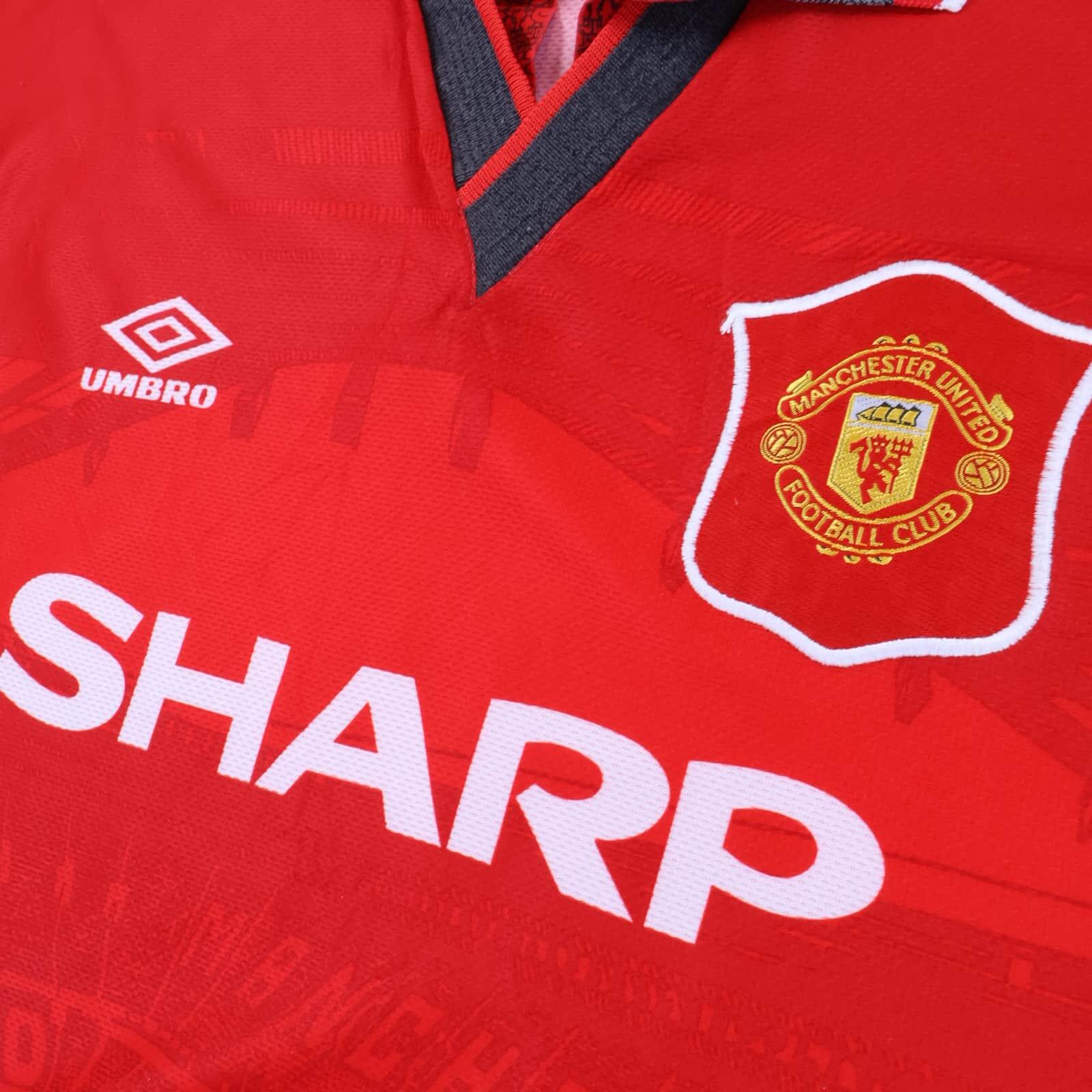 Manchester United Irwin #3 1994/95 Home Shirt - XXL