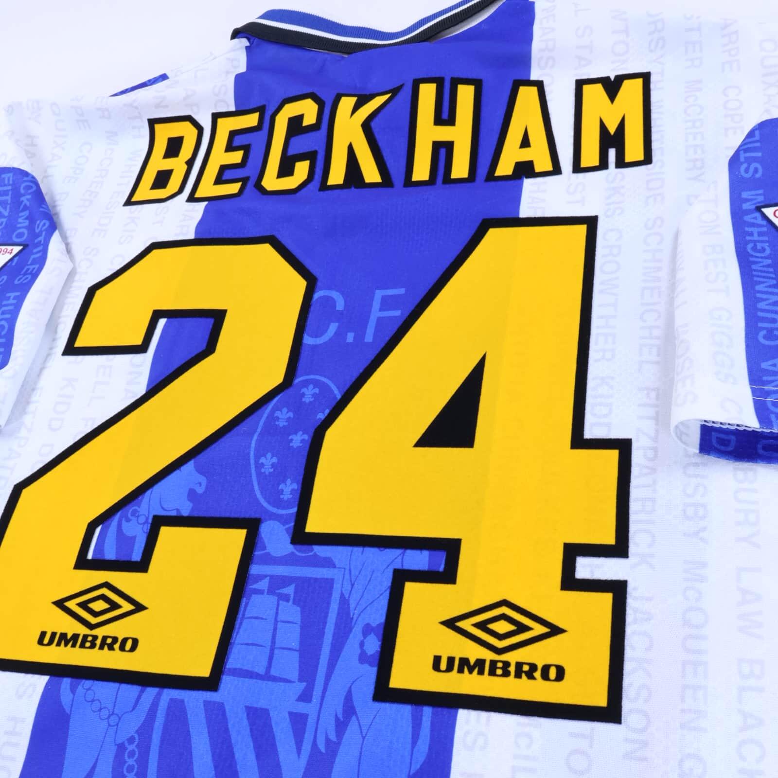 Manchester United Beckham #24 1994/96 Third Shirt - L