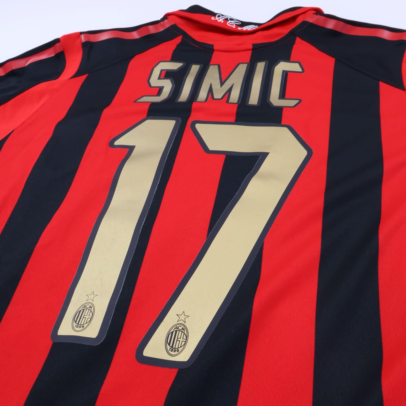 Ac Milan Simic #17 2005/06 Home Shirt - M- TAGS