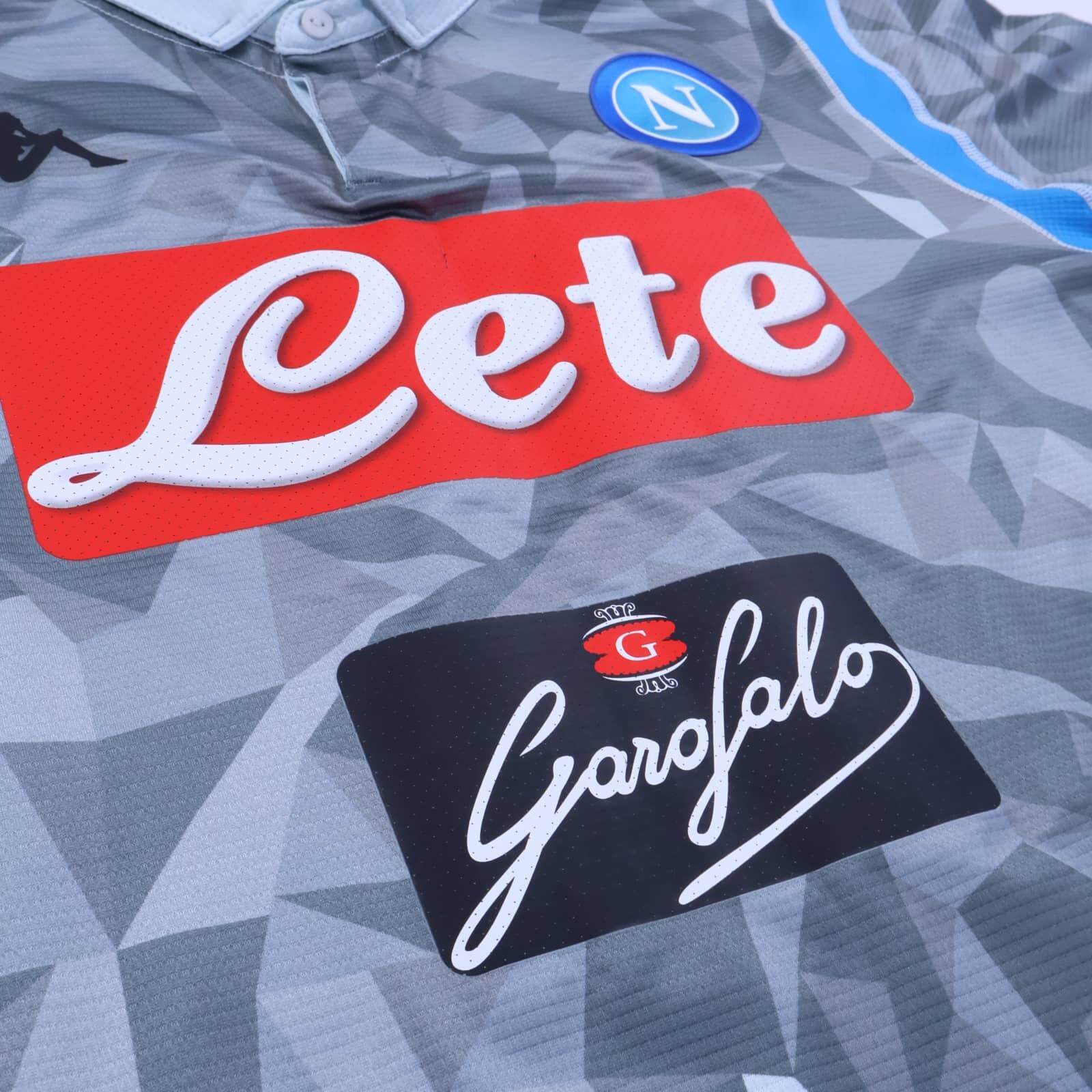 Napoli 2018/19 Third Shirt - Debute Season - XL- BACK