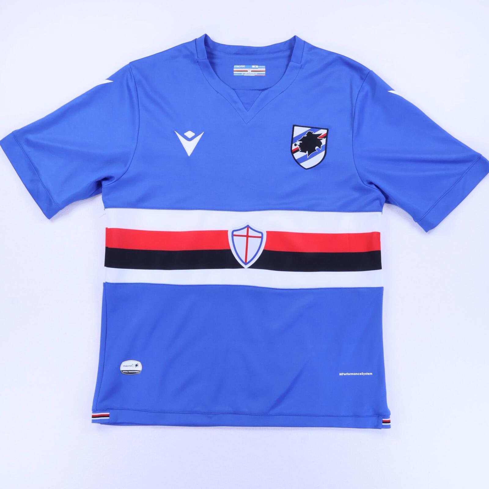 Sampdoria 2021/22 Home Shirt - M- FRONT