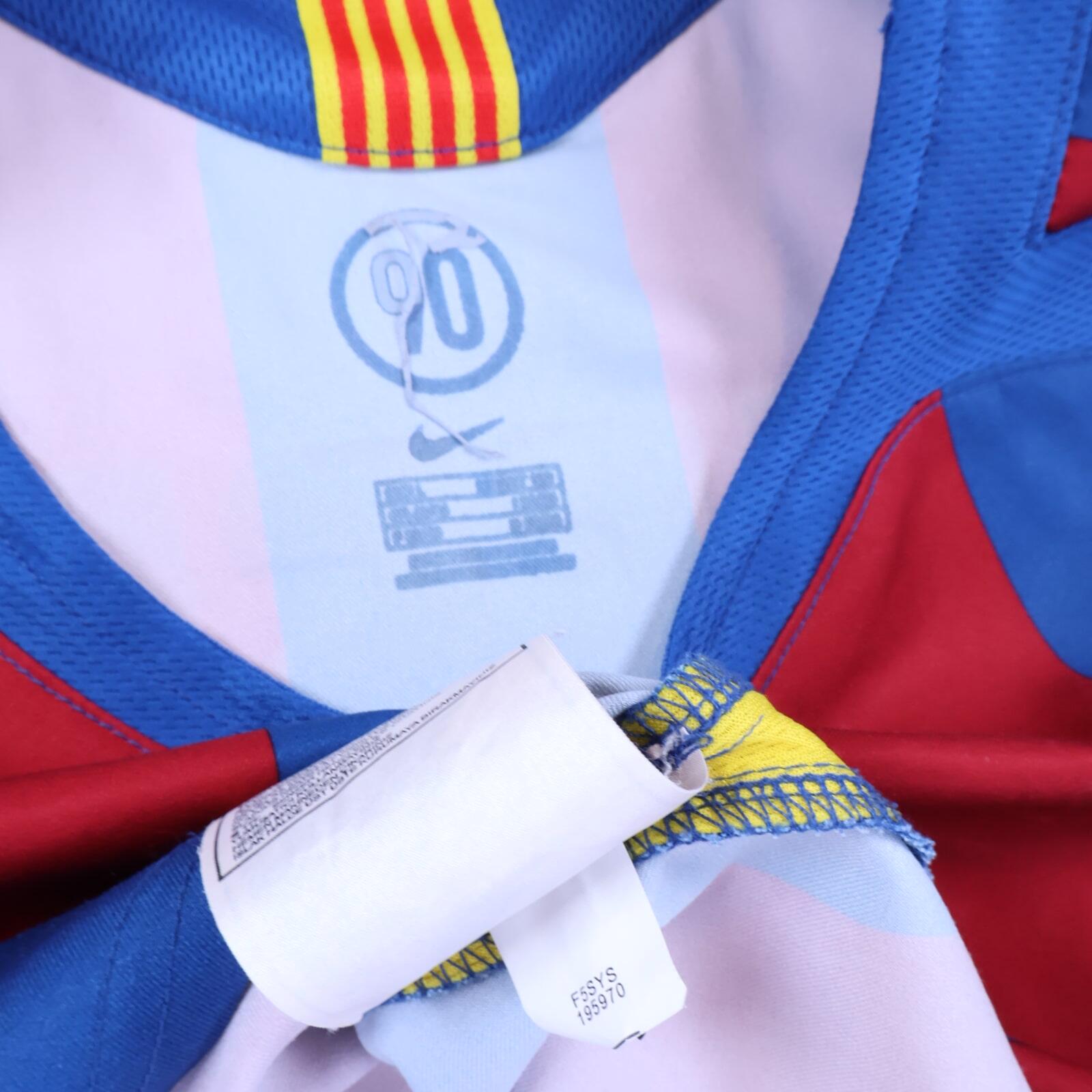 Barcelona Messi #30 2003/04 Home Shirt - L- TAGS