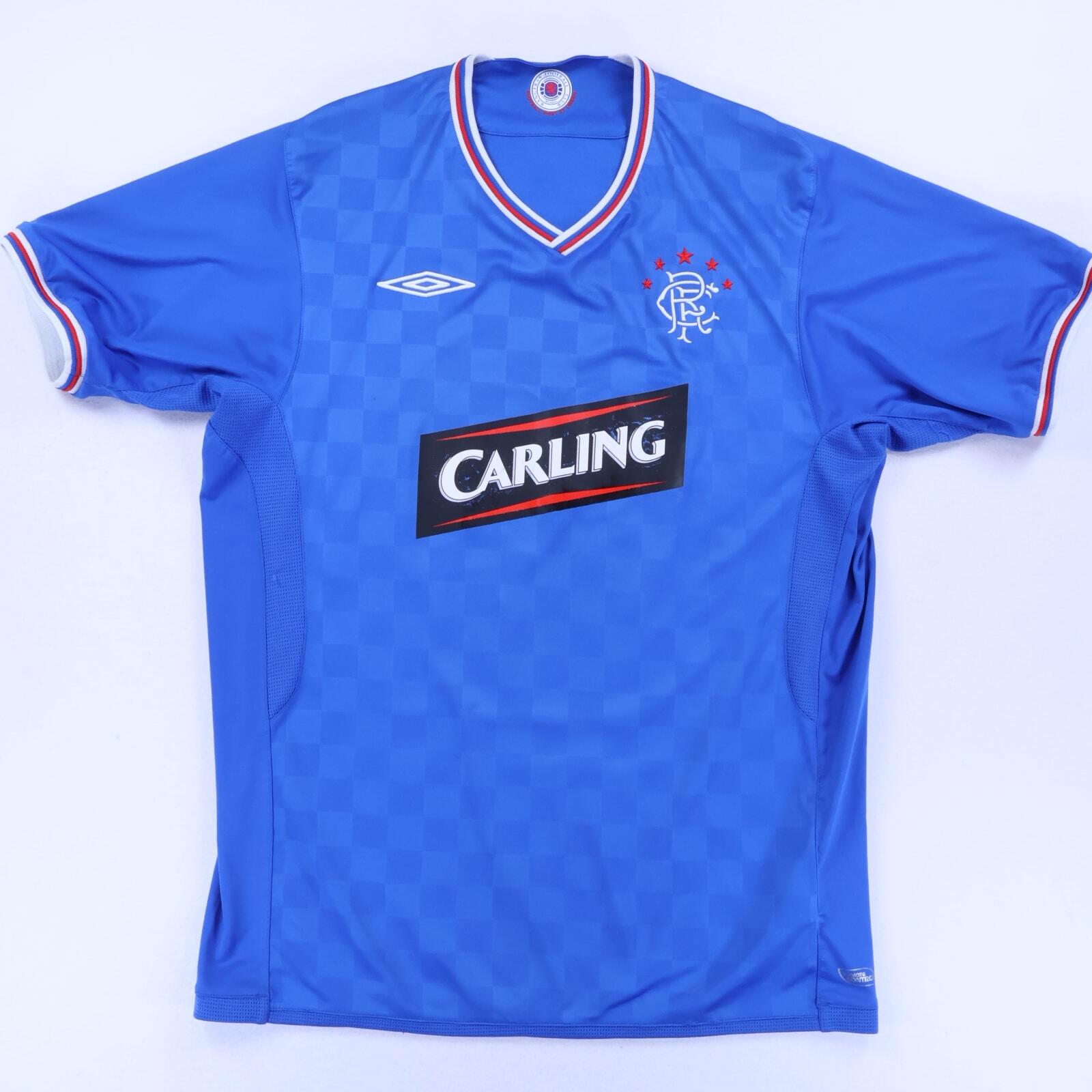 Rangers Fc 2009/10 Home Shirt - L- FRONT
