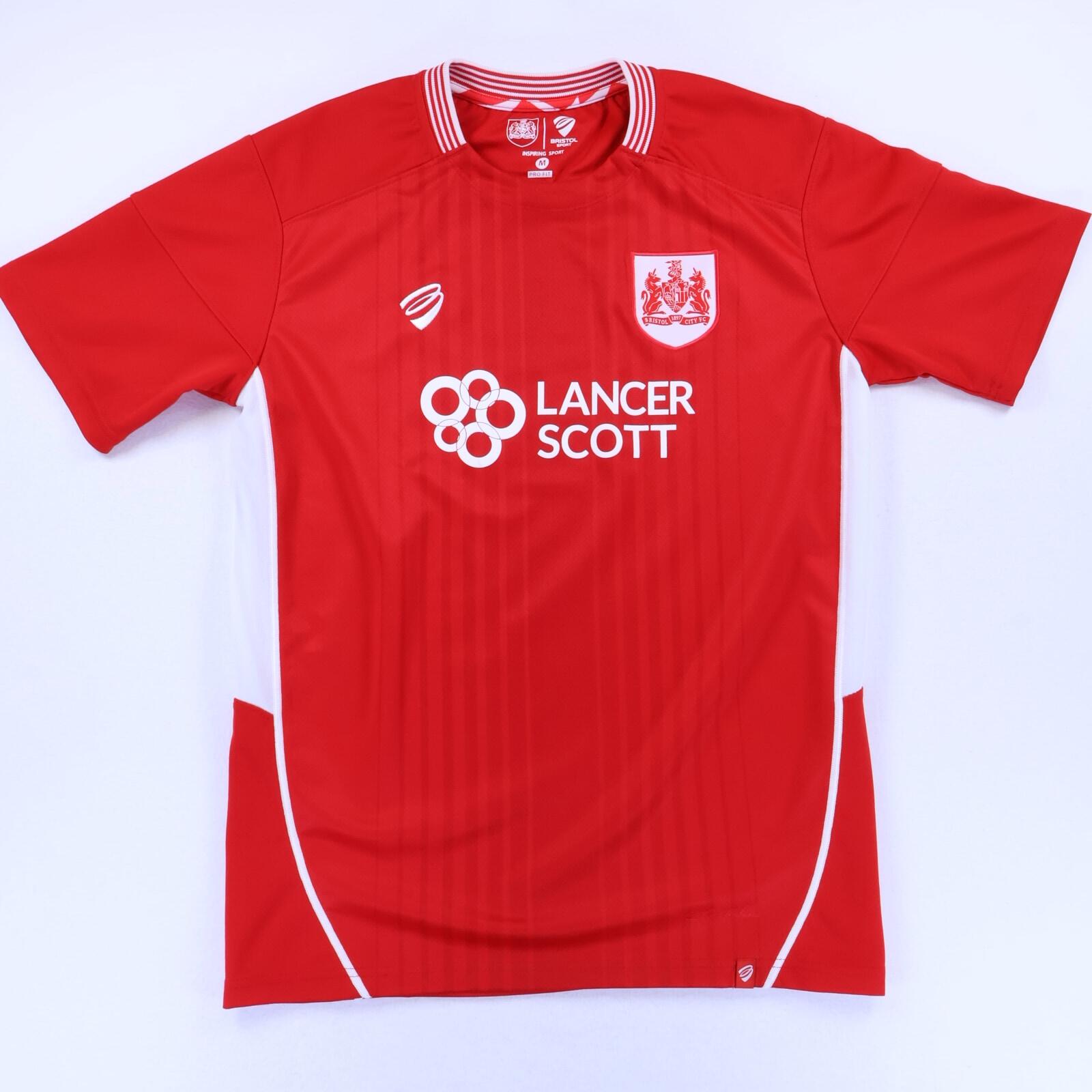 Bristol City F.C 2016/17 Home Shirt - M- FRONT