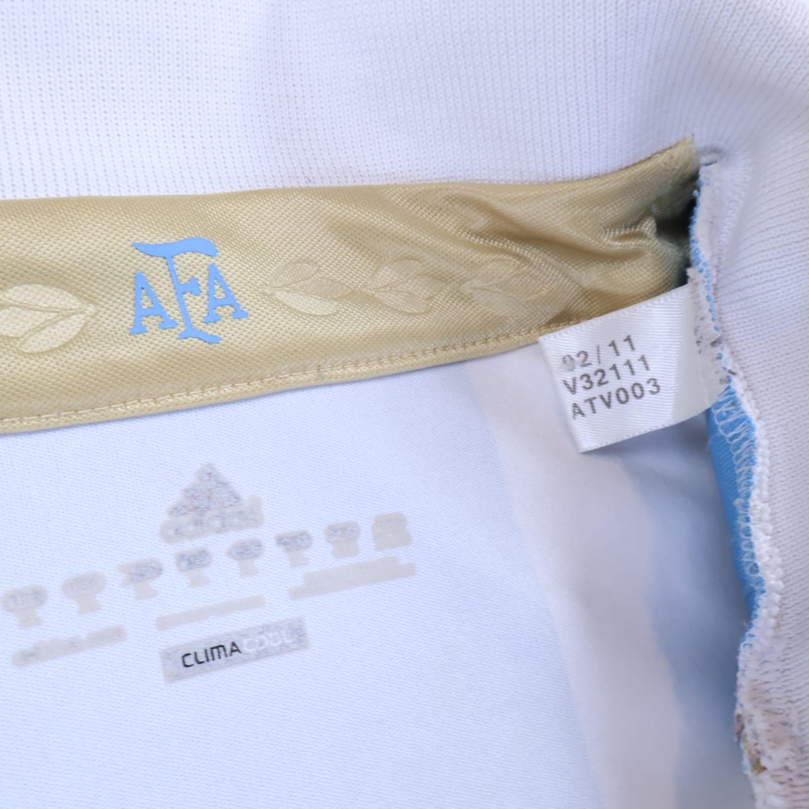 Argentina Messi #10 2011/13 Home Shirt - XL