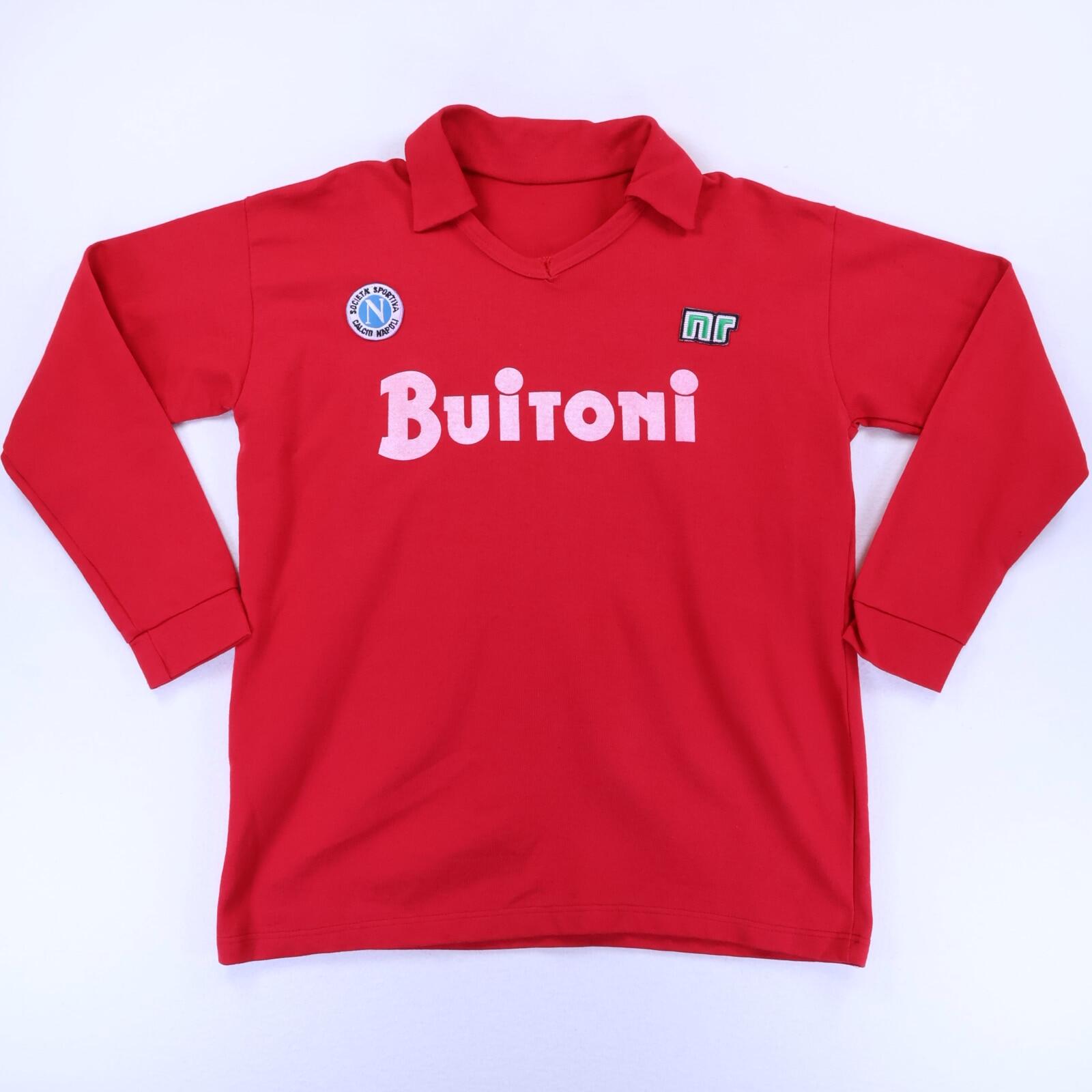 Napoli #2 1986/87 Match Issued Third Shirt - M- FRONT