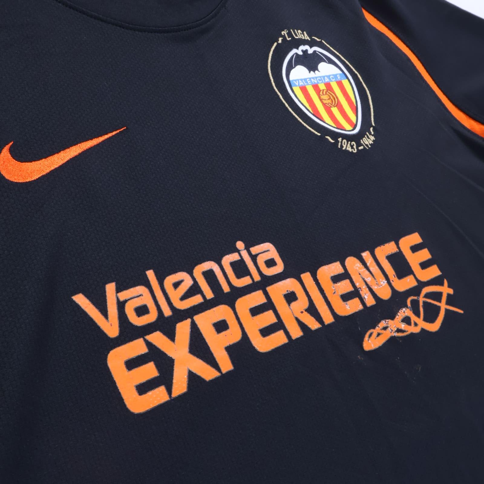 Valencia Cf 2008/09 Away Shirt - L- BACK
