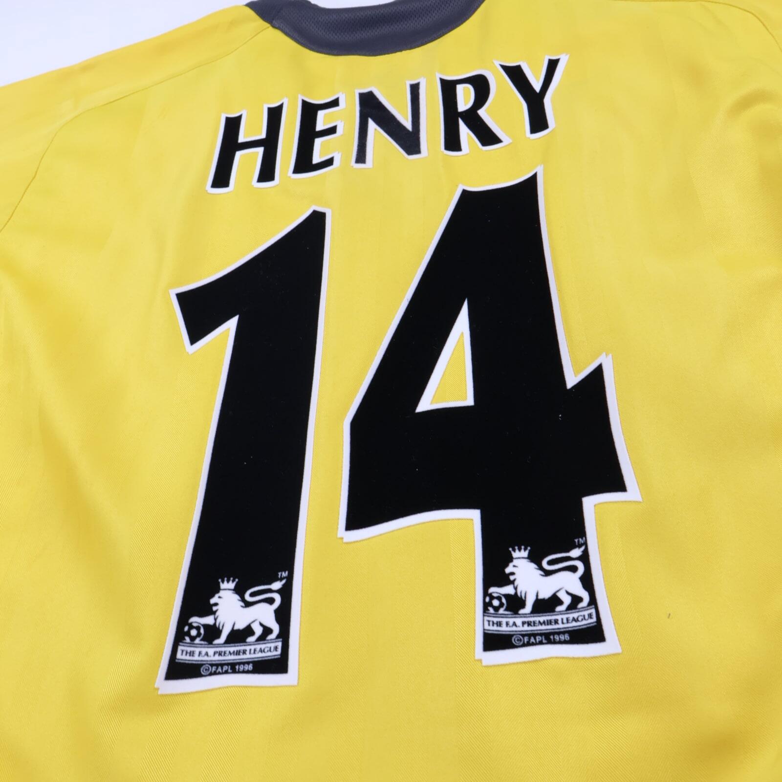 Arsenal Henry #14 2005/06 Away Shirt - M- TAGS