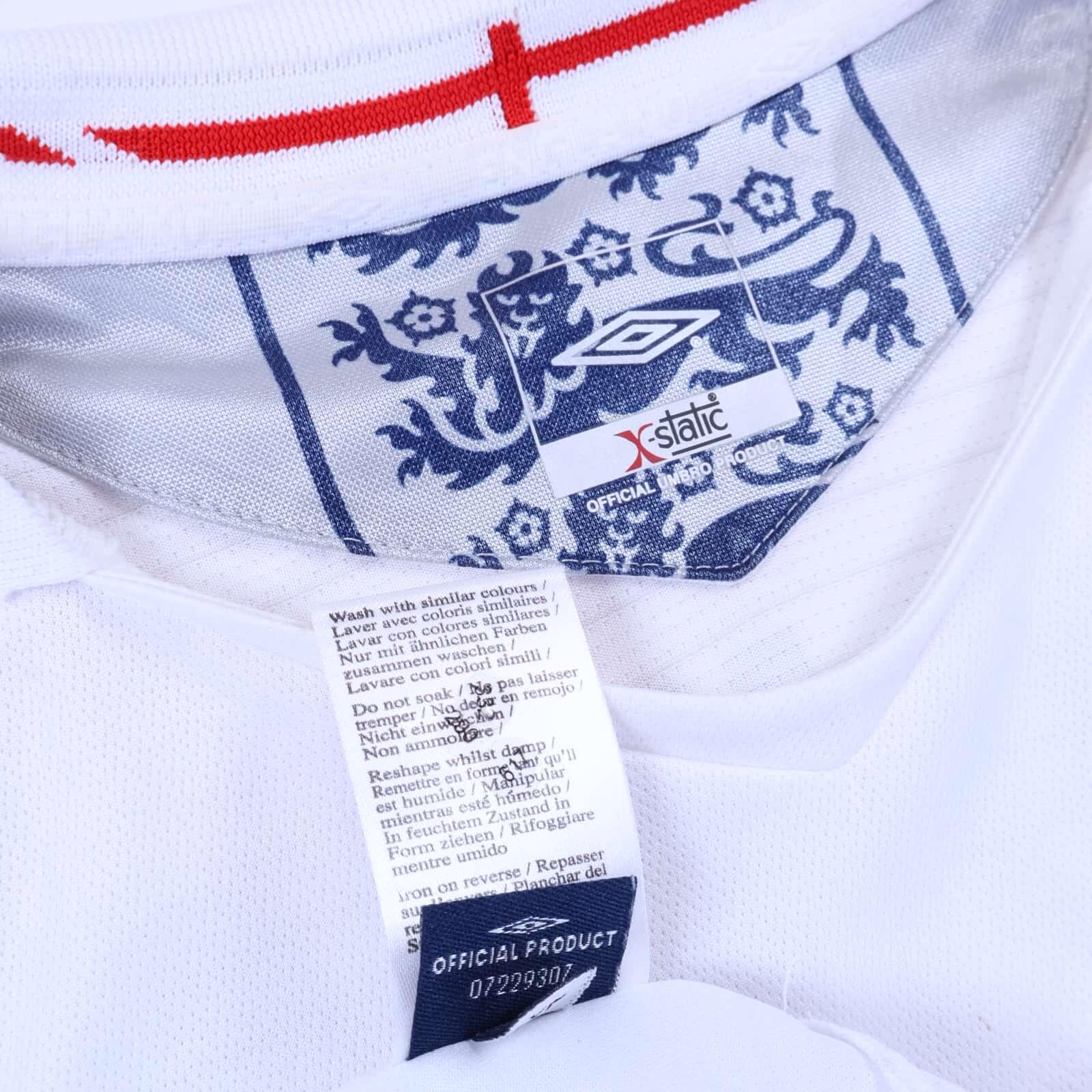 England Ferdinand #5 2005/07 Home Shirt - XL- TAGS
