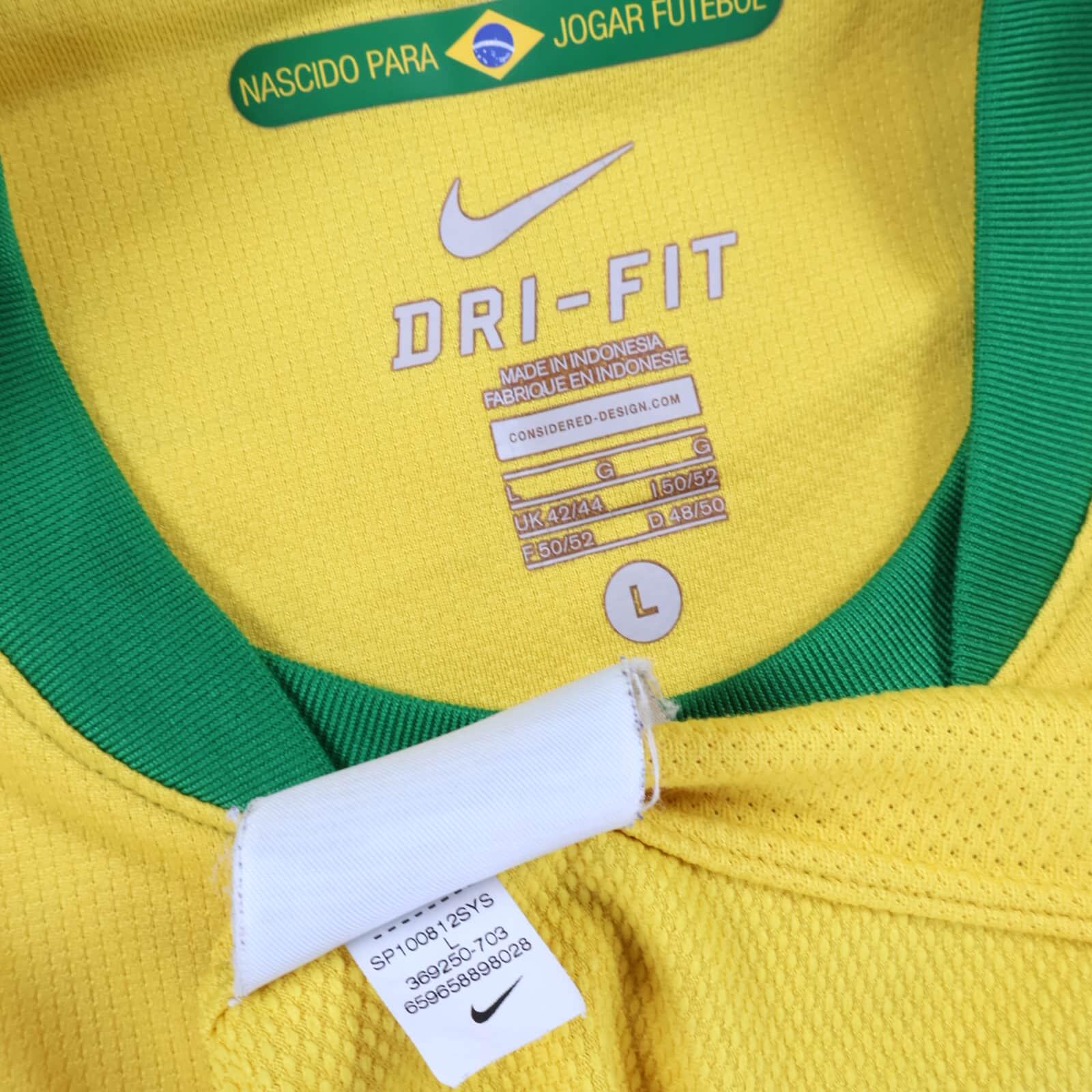 Brazil 2010/11 Home Shirt - L