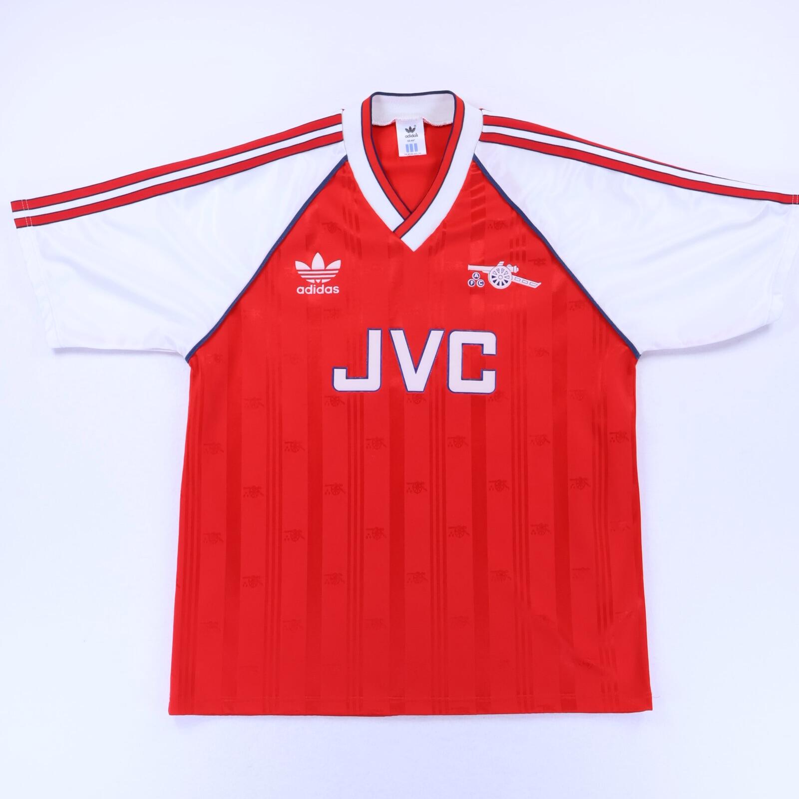 Arsenal Richardson #8 1988/90 Home Shirt - L- FRONT