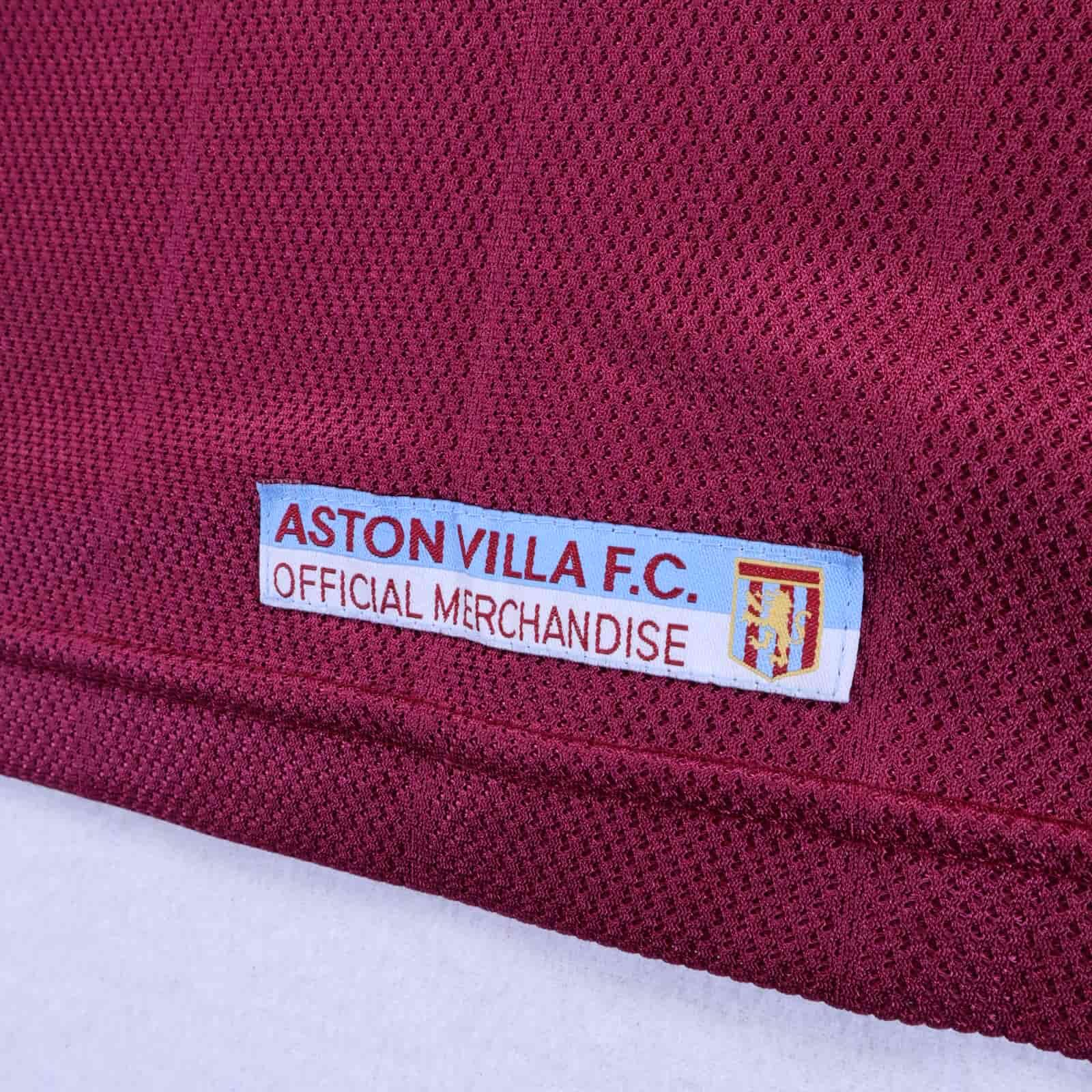 Aston Villa Barry #15 1998/99 Home Shirt - XL