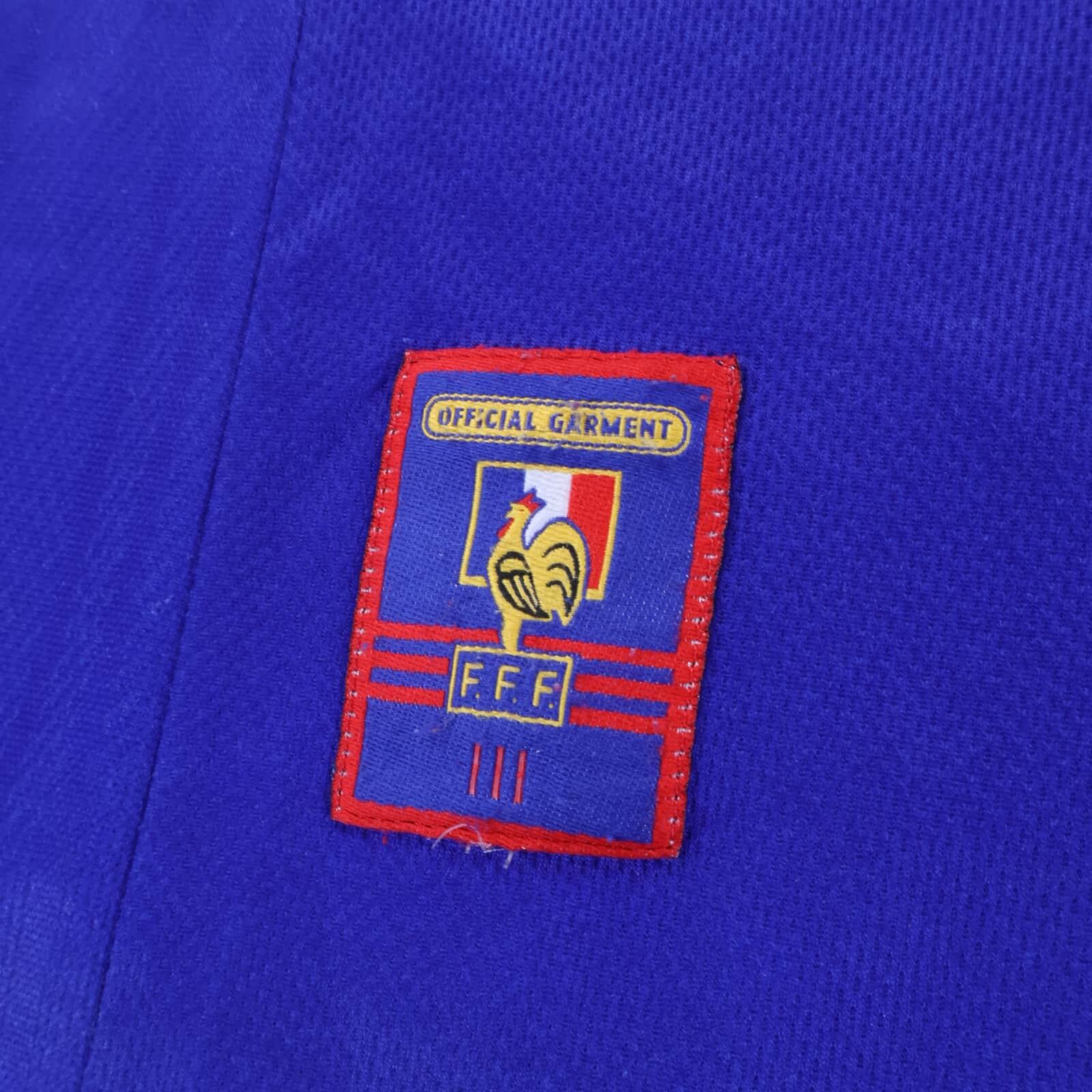 France 1998/00 Home Shirt - M- BACK