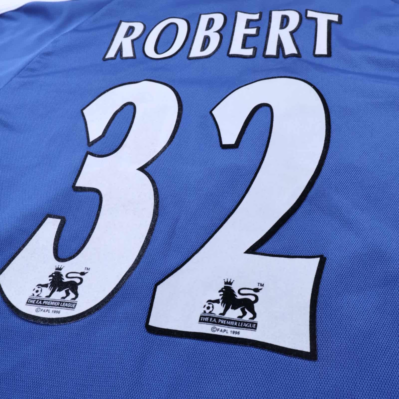 Newcastle United Robert #32 2001/02 Away Shirt - M- TAGS