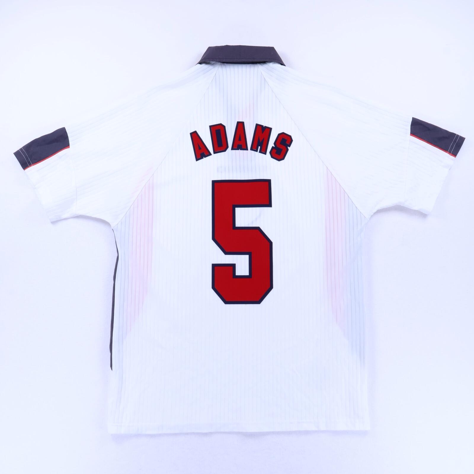England Adams #5 1997/99 Home Shirt - L- FRONT
