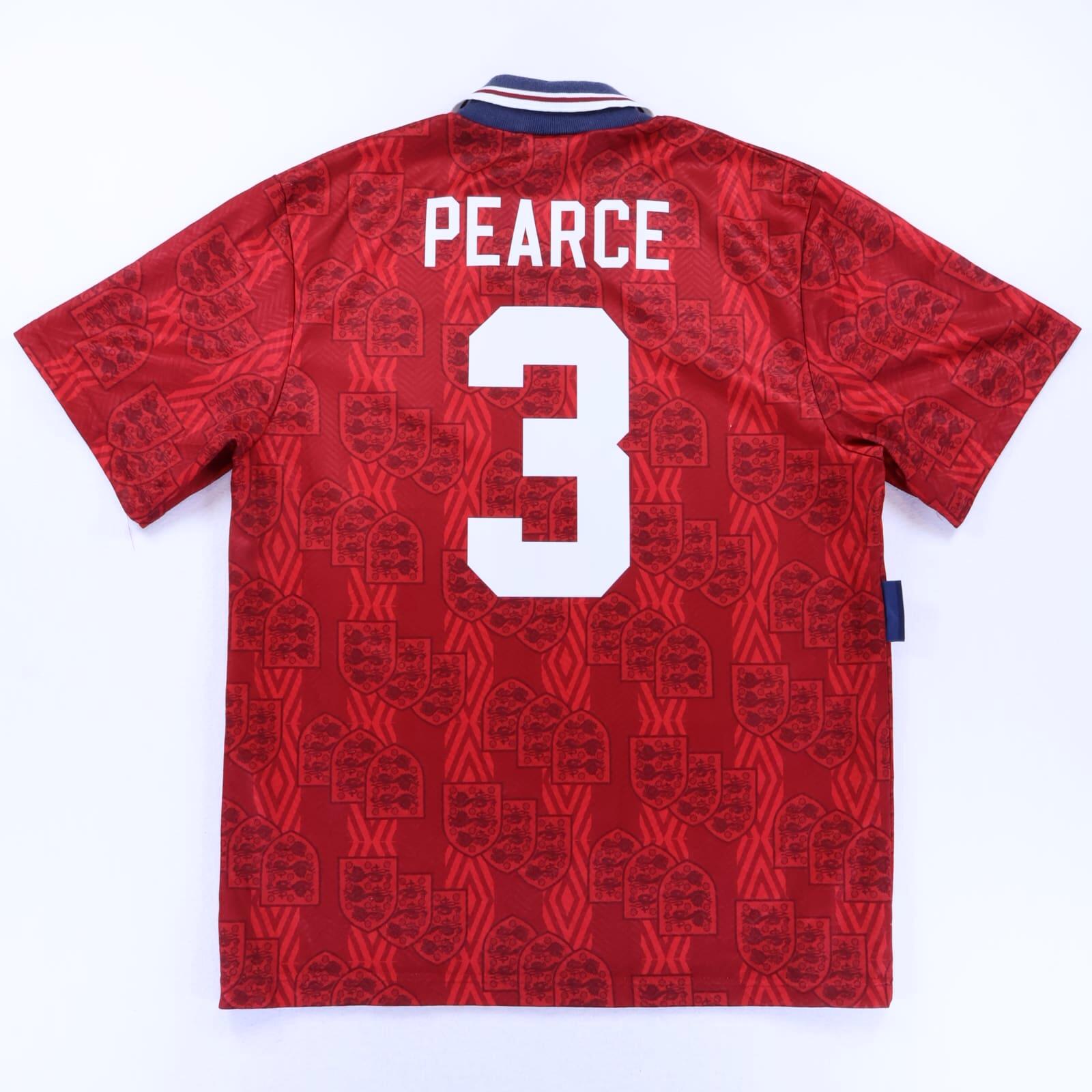 England Pearce #3 1994/95 Away Shirt - L- FRONT
