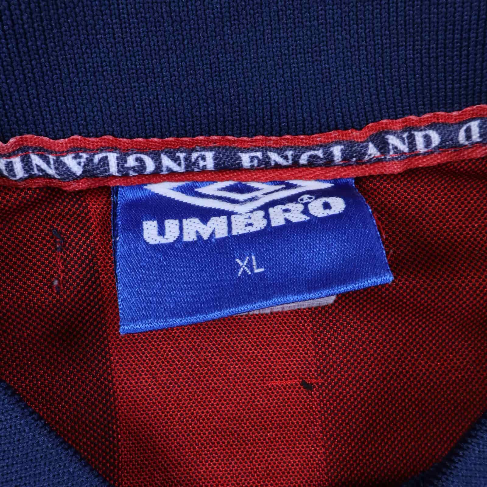 England Mcmanaman #11 1997/99 Away Shirt - XL