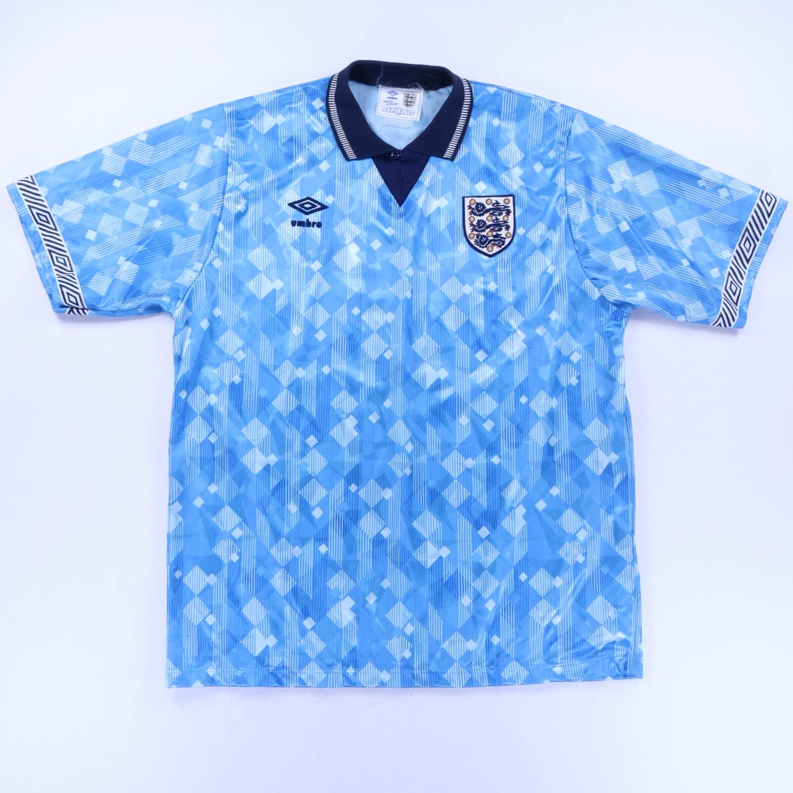 England 1990/92 Third Shirt - XL- FRONT