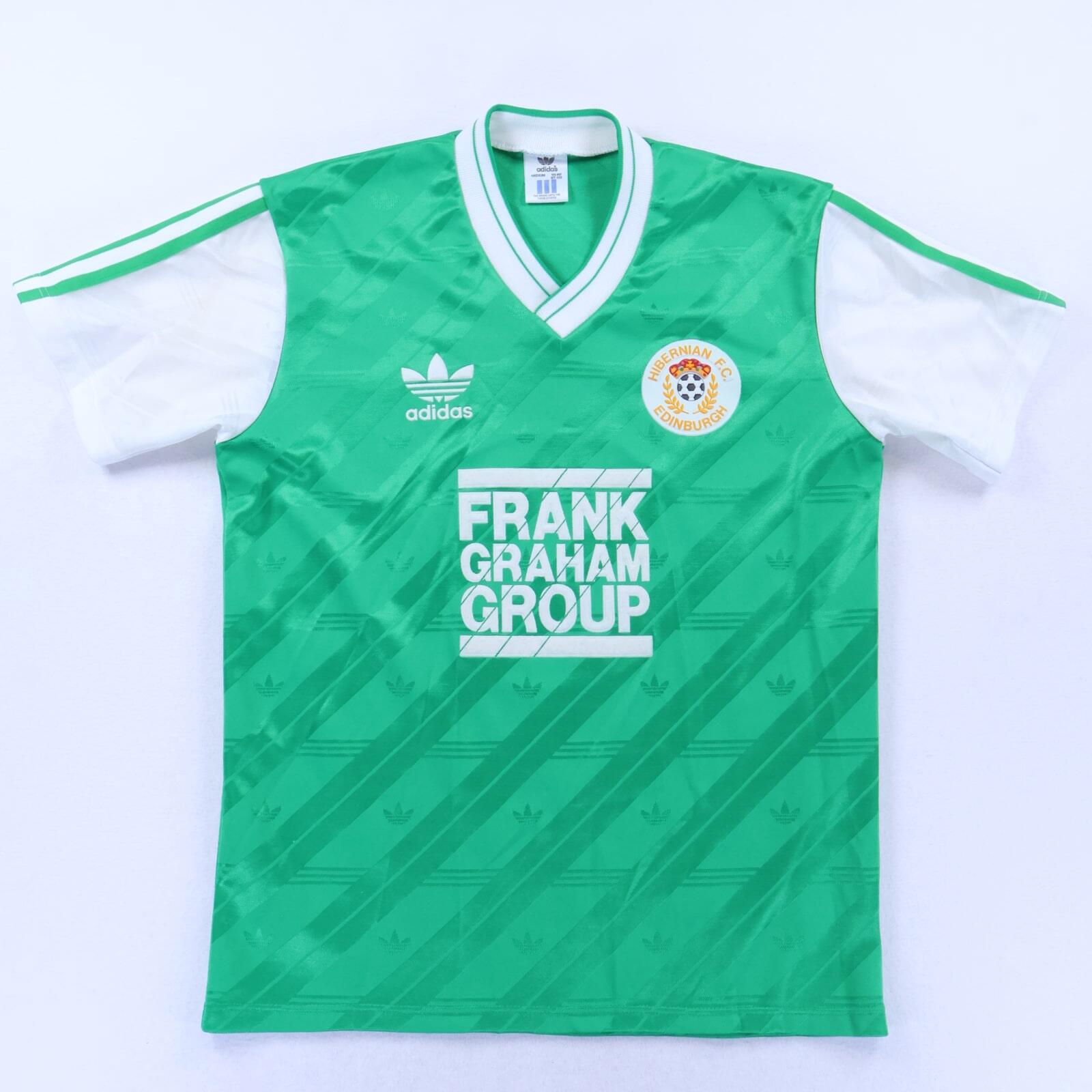 Hibernian 1988/89 Home Shirt - S/M- FRONT