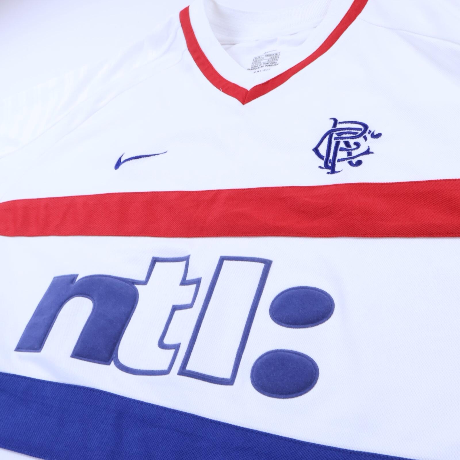 Rangers Fc 2000/01 Away Shirt - L- BACK