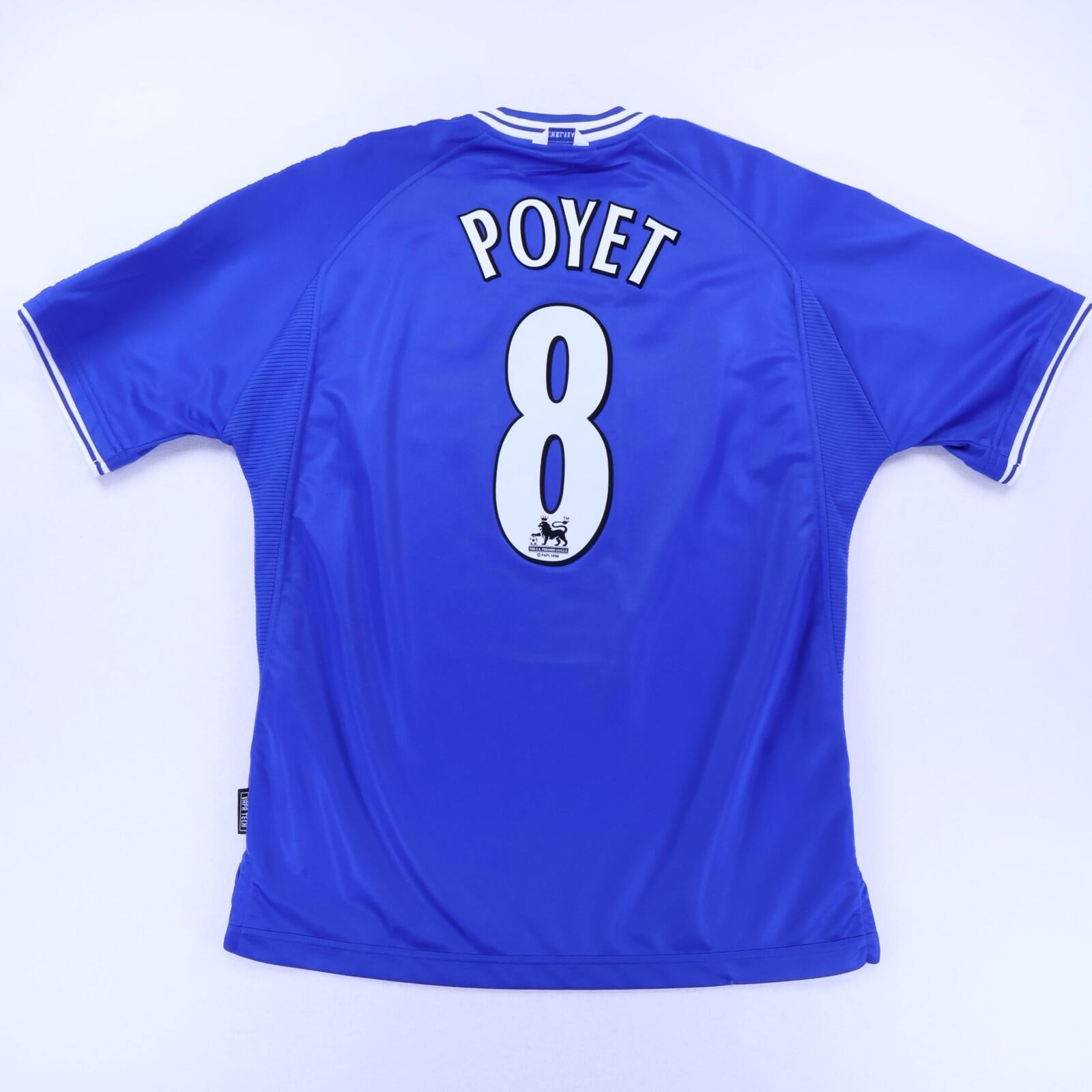 Chelsea Poyet #8 1999/01 Home Shirt - XL- FRONT
