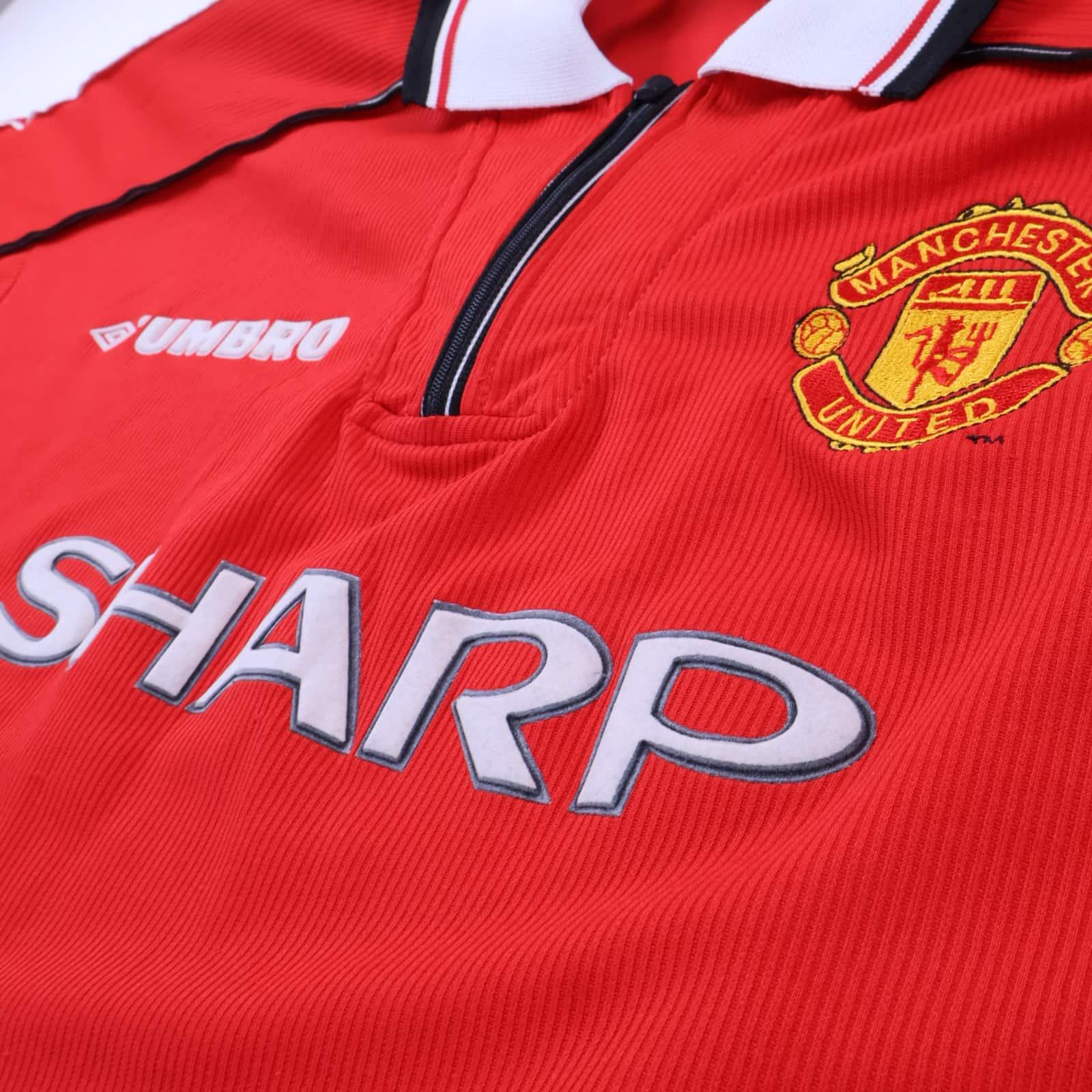 Manchester United 1998/00 Home Shirt - XL- BACK